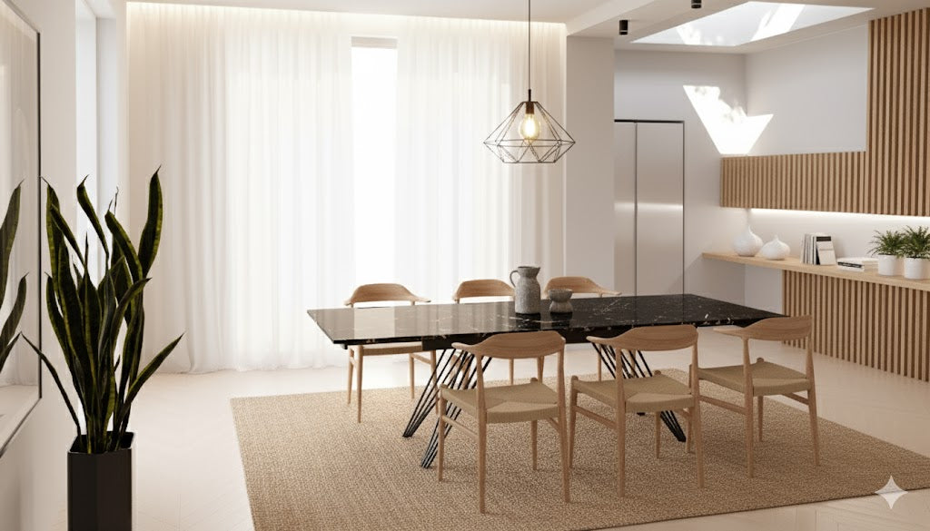 Augustus, Tavolo allungabile (90cm X 160/240 cmcm H. 76cm)