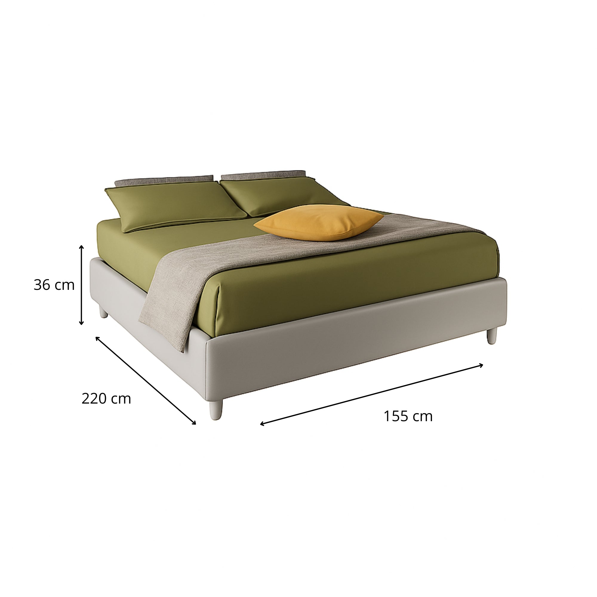 Letto alla francese 140 - Lido