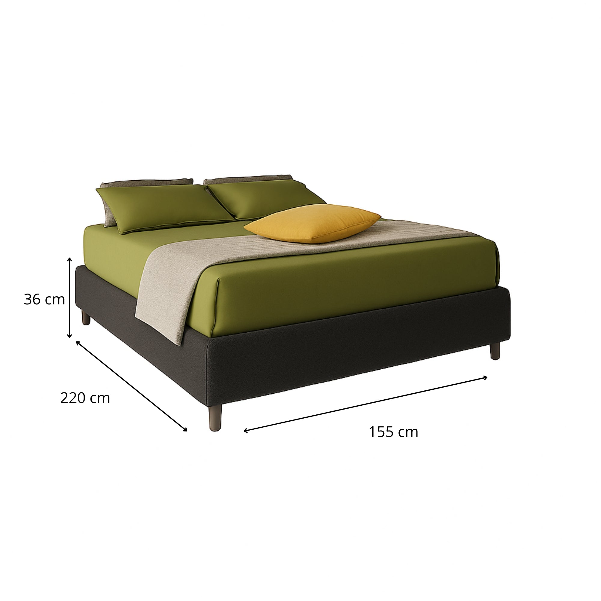 Letto alla francese 140 - Lido