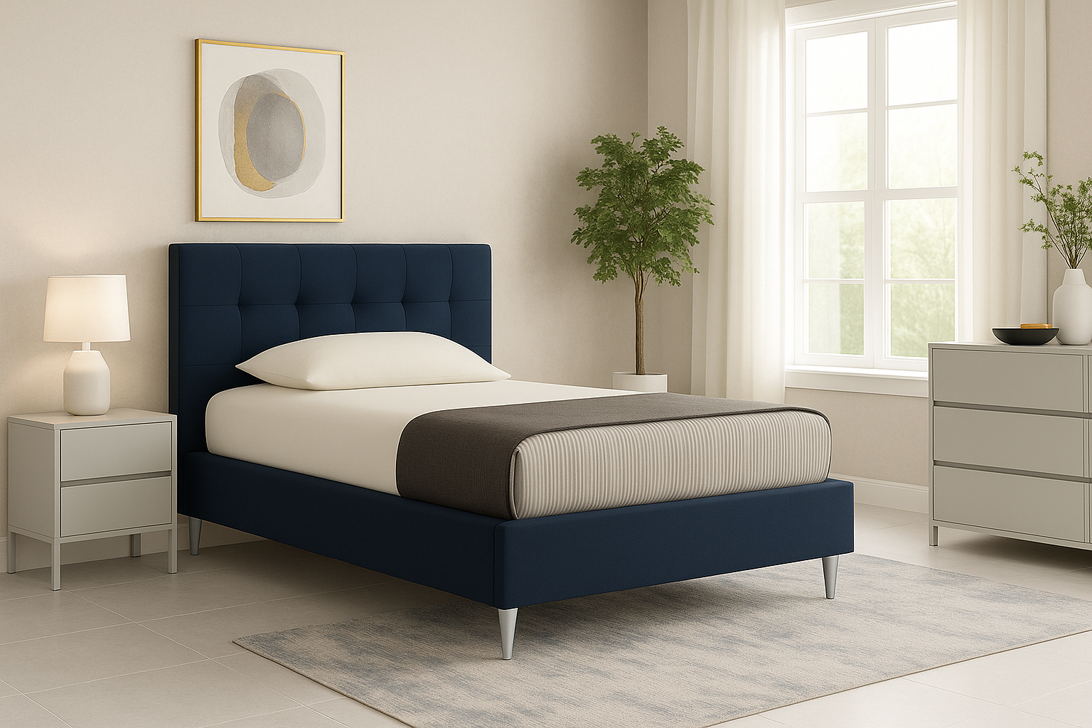 Letto a una piazza e mezza - Nubea