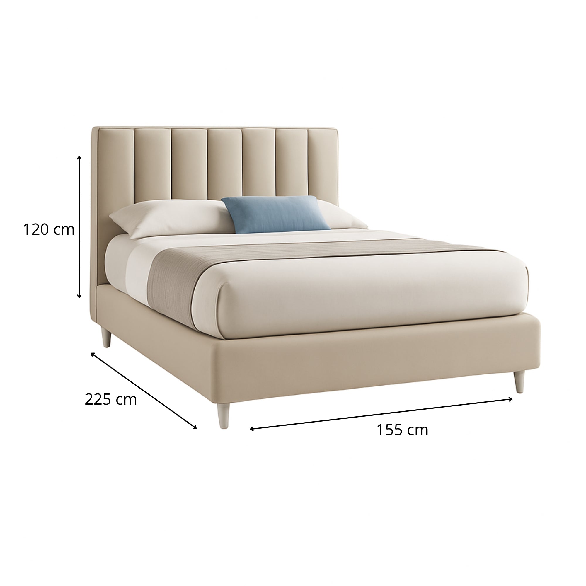 Letto alla francese 140 - Oasi