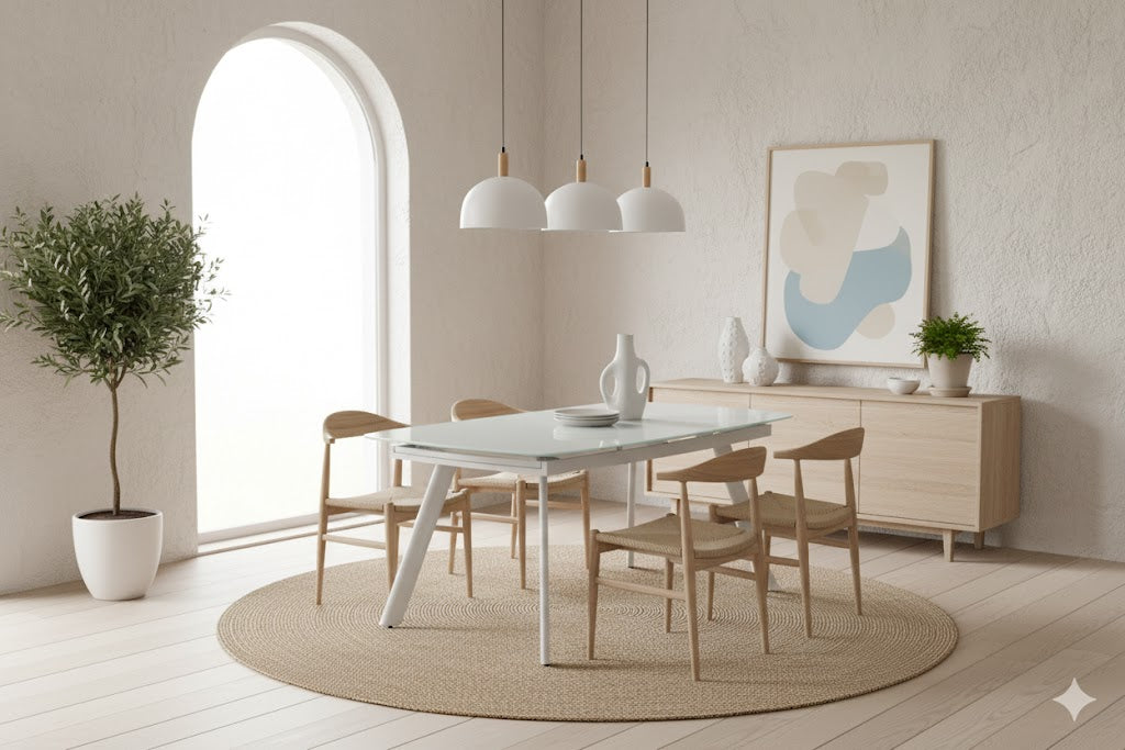 Blanco, Tavolo allungabile (90cm X 140/175/210cm H. 76cm)