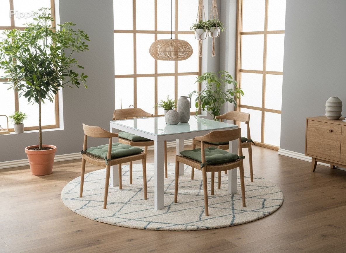 Bryant, Tavolo allungabile (90cm X 90/163,5cm H. 76cm)