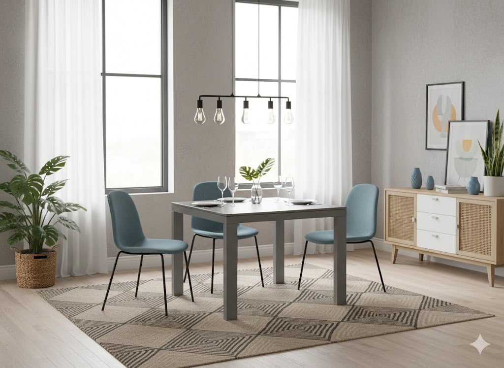 Bryant, Tavolo allungabile (90cm X 90/163,5cm H. 76cm)