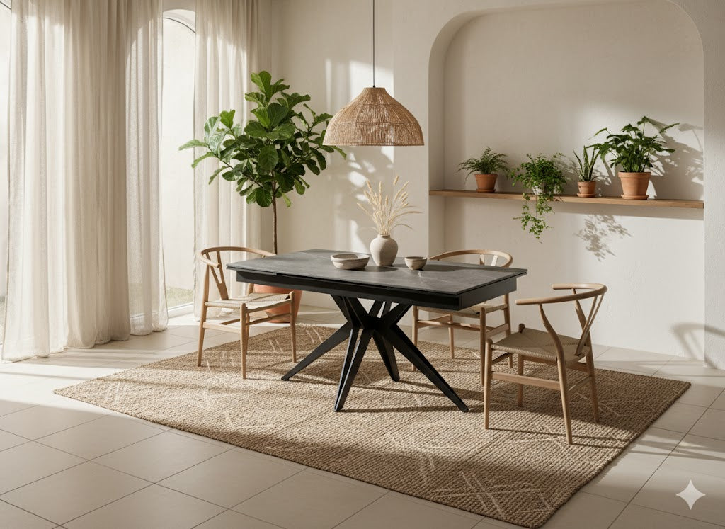 Caesar, Tavolo allungabile (90cm X 160/240 cmcm H. 76cm)