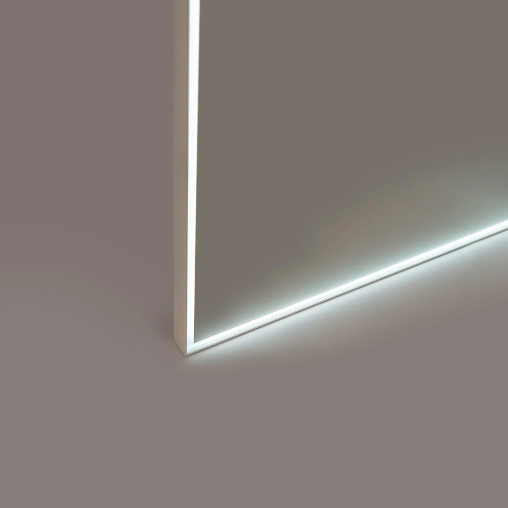 Laddy, Specchio da parete con luce (80cm X 100cm H. 5cm)