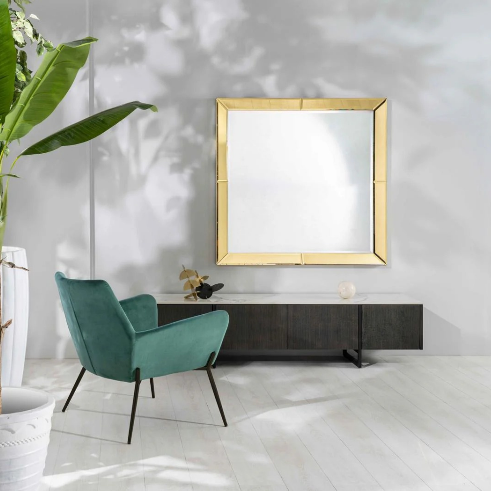 Luminous, Specchio da parete (5cm X 120cm H. 120cm)