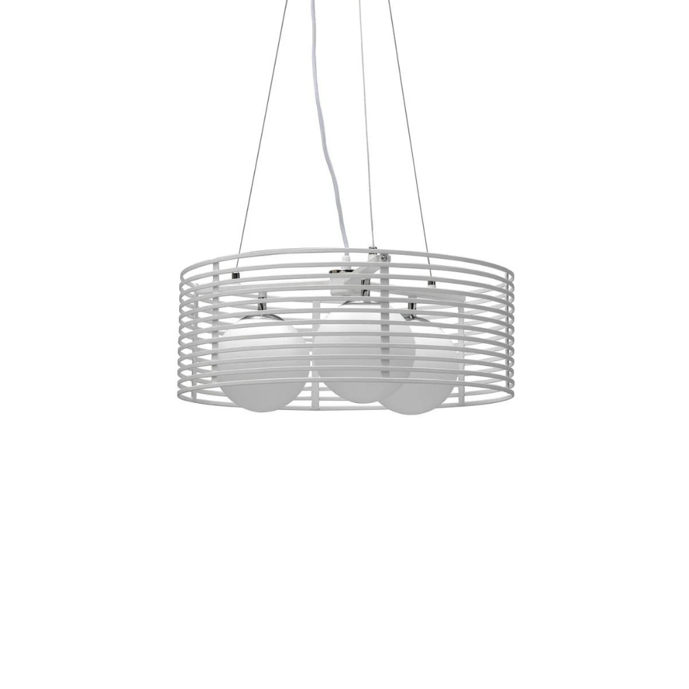 Jail, Lampada a sospensione (Ø.50cm X Ø.50cm H. 120cm)