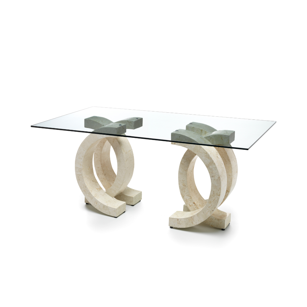 Curves, Tavolo fisso (100cm X 180cm H. 76cm)