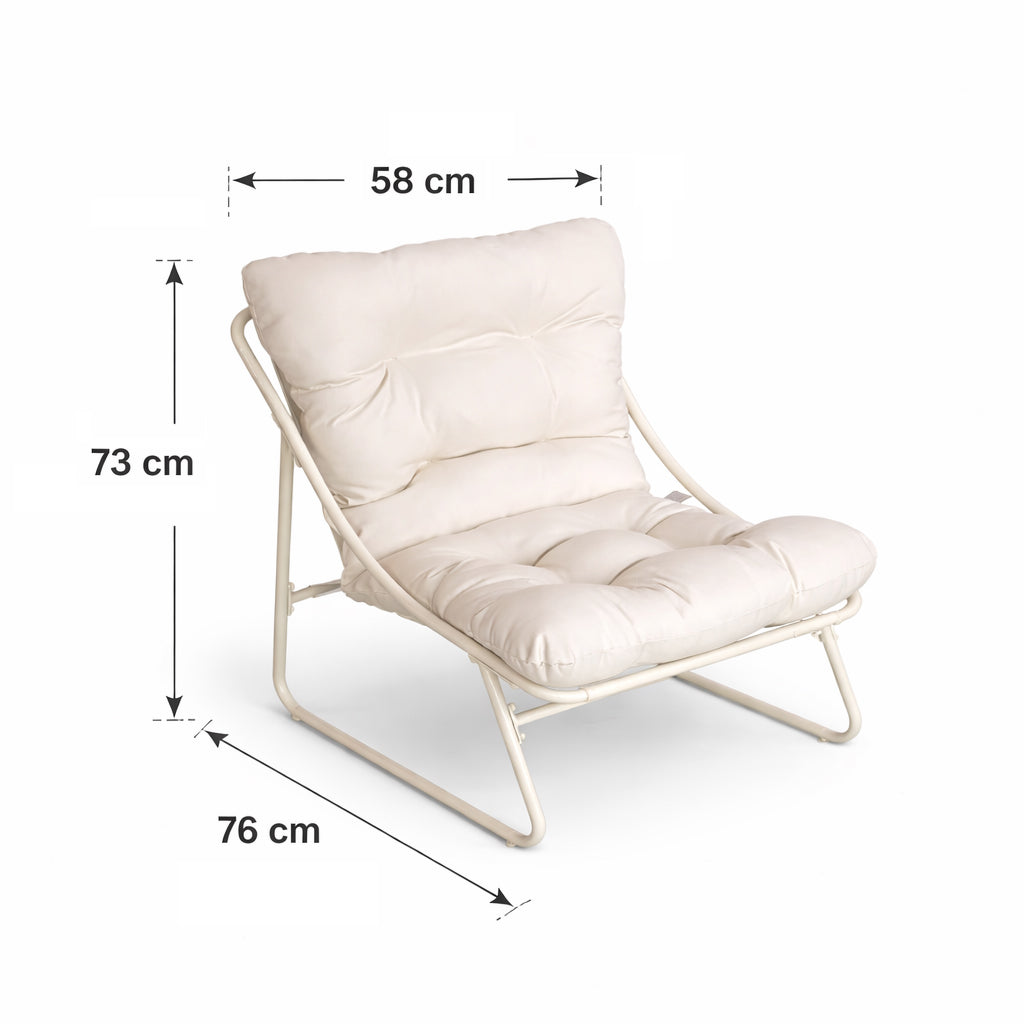 Vivo, Set salotto 2 poltrone + divano + tavolino 112x76cm