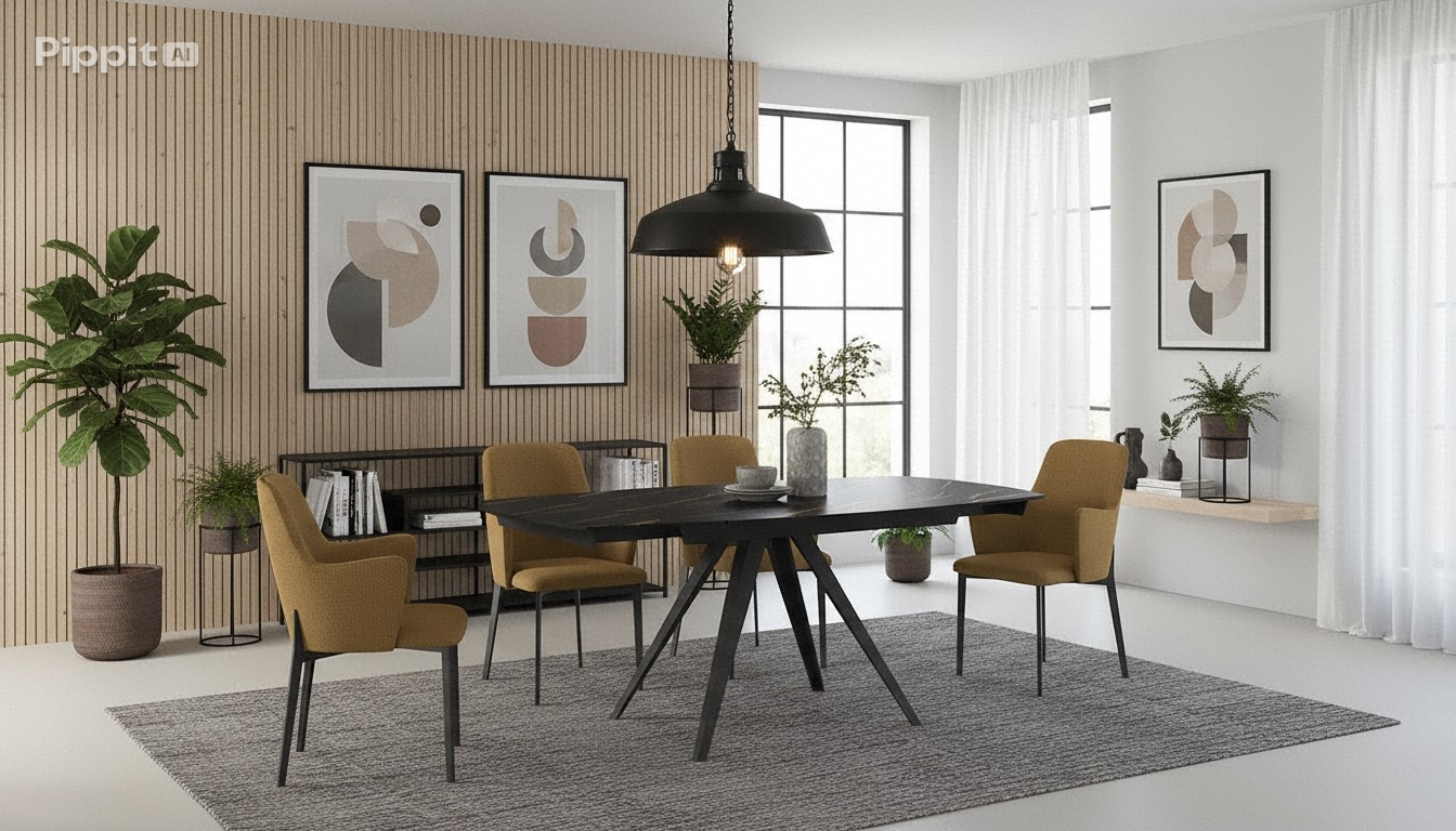 Glide, Tavolo allungabile con top in ceramica (90cm X 120-180cm H. 75cm)