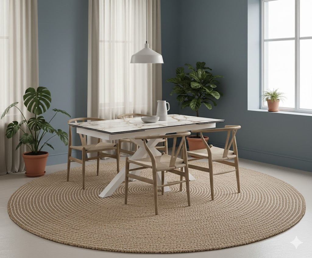 Guernica, Tavolo allungabile (90cm X 160/240cm H. 76cm)