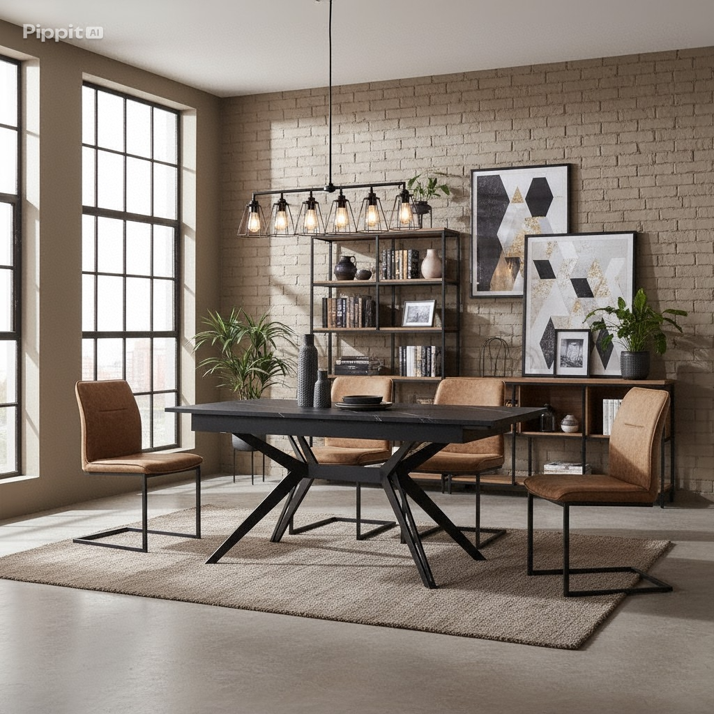 Iulius, Tavolo allungabile (90cm X 160/240 cmcm H. 76cm)