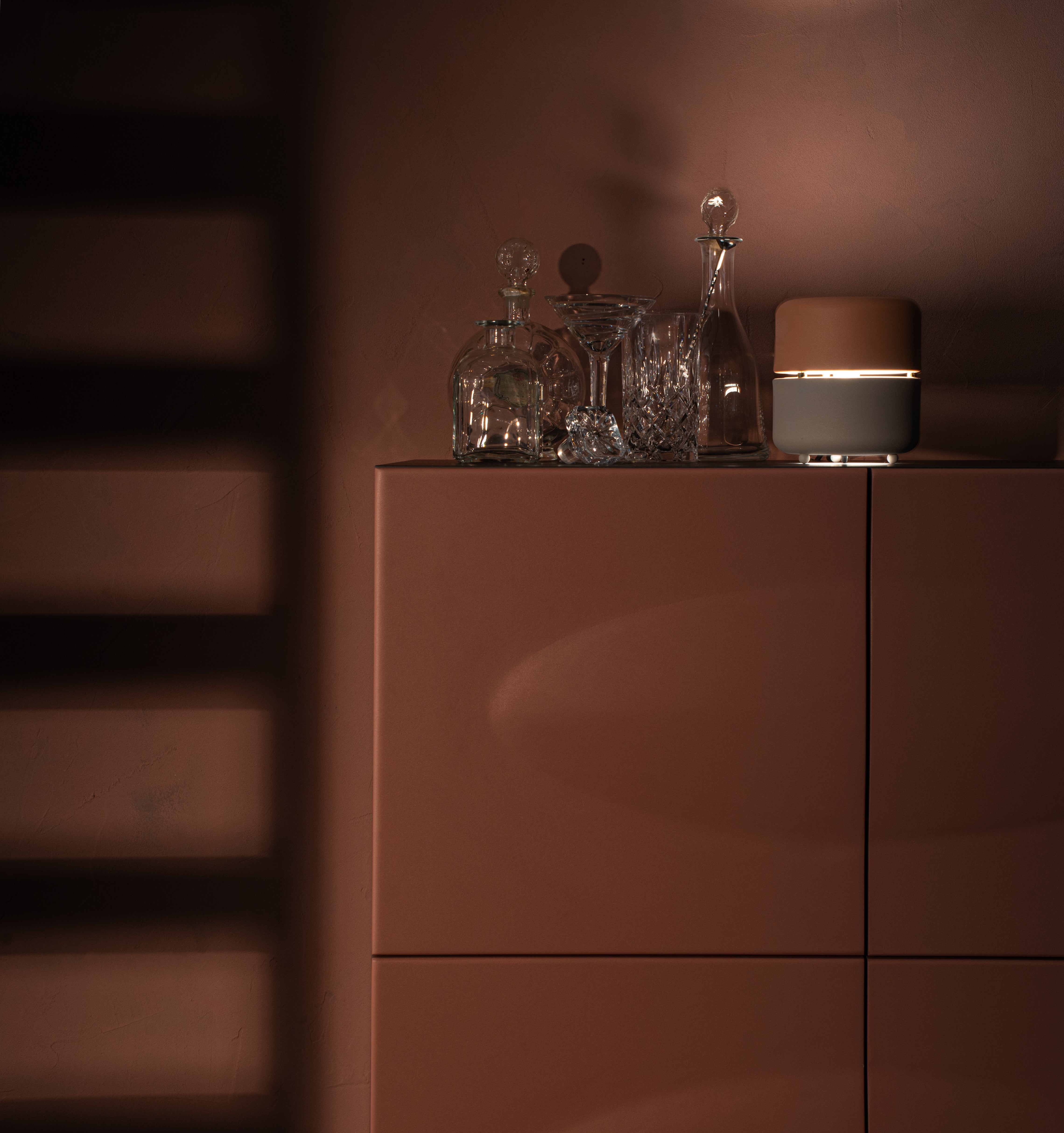 Luminosa, Lampada da tavolo (16cm X 16cm H. 19cm)