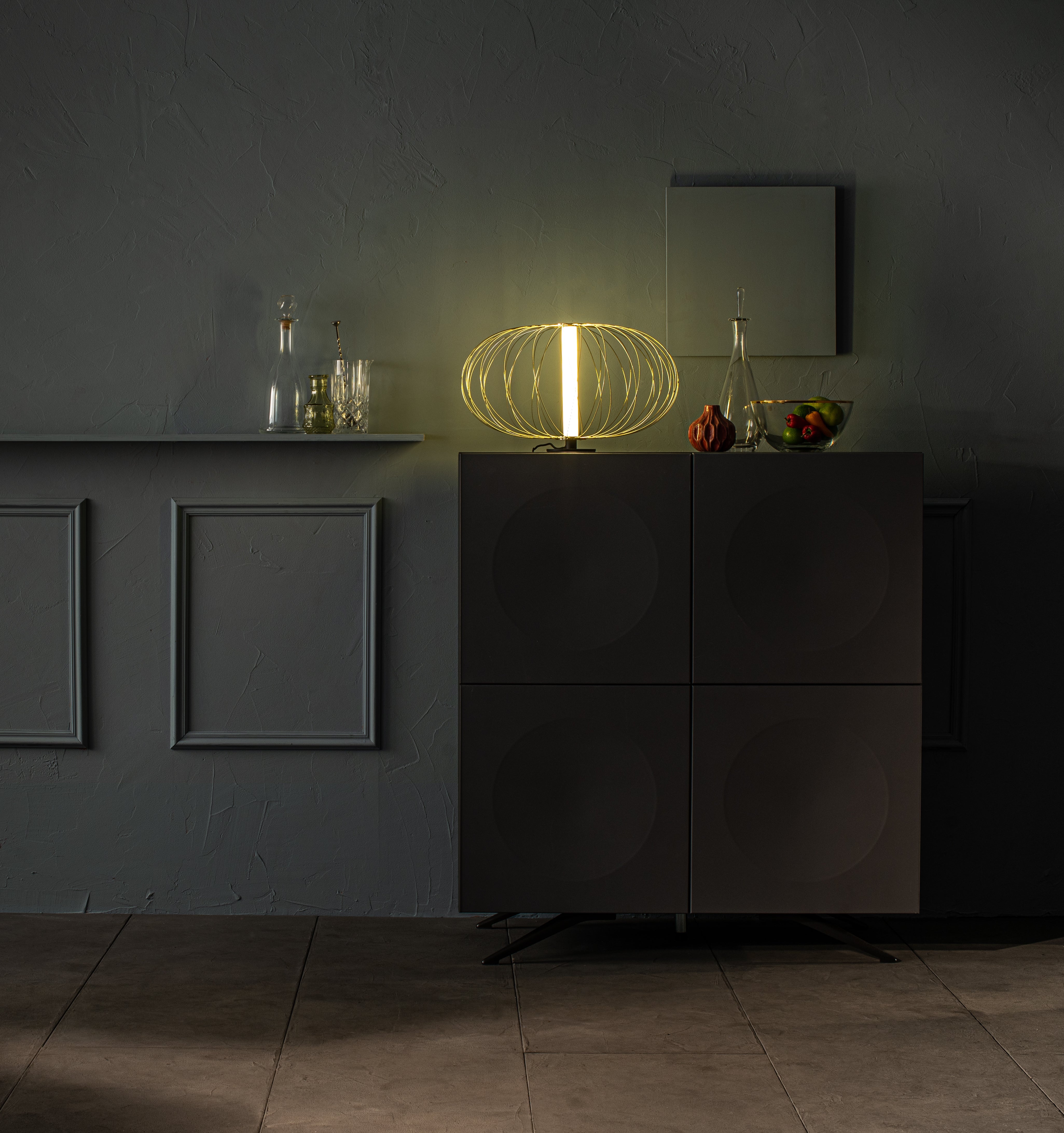 Radiante, Lampada da tavolo LED (50cm X 50cm H. 29cm)