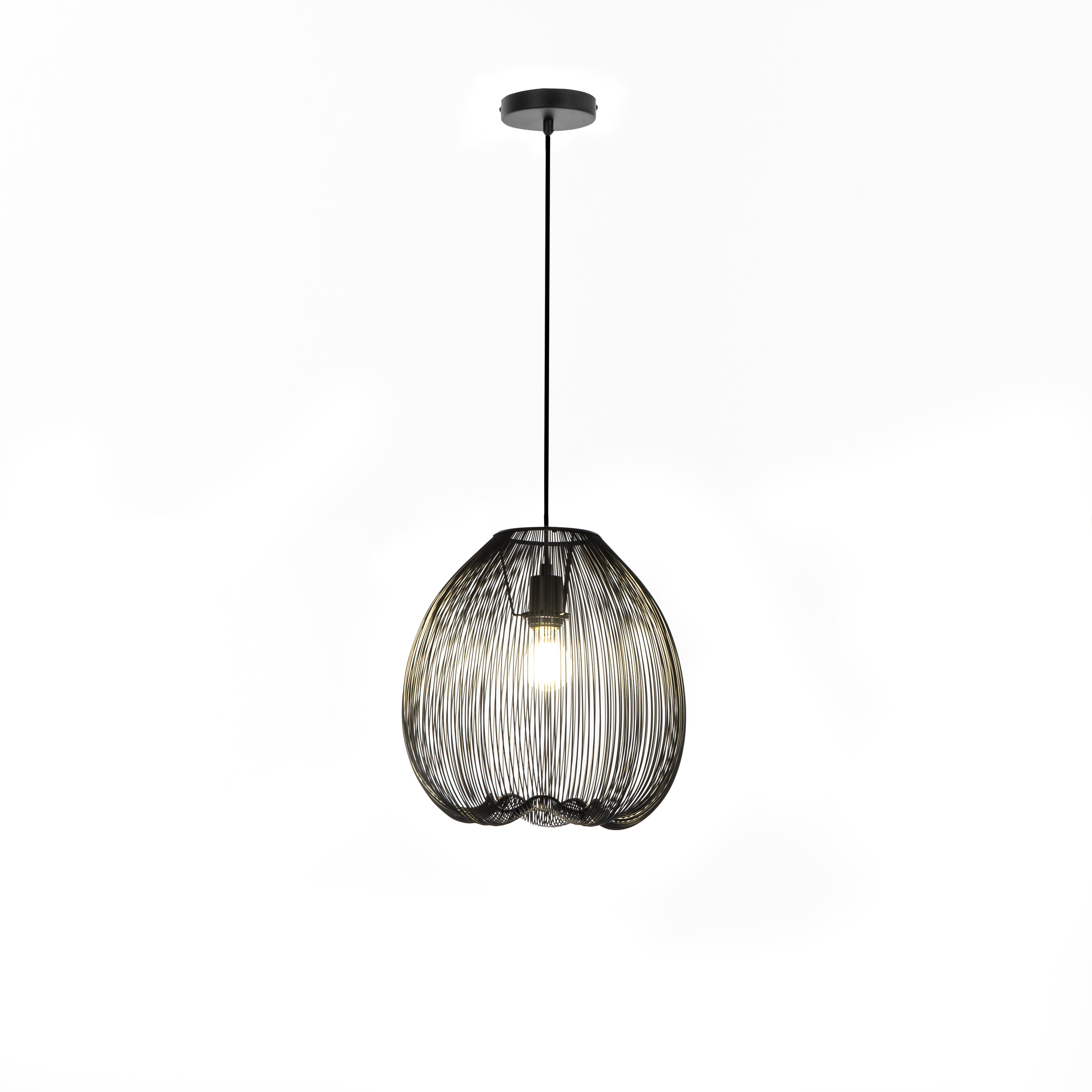 Chispa, Lampada a sospensione (35cm X 35cm H. 150cm)