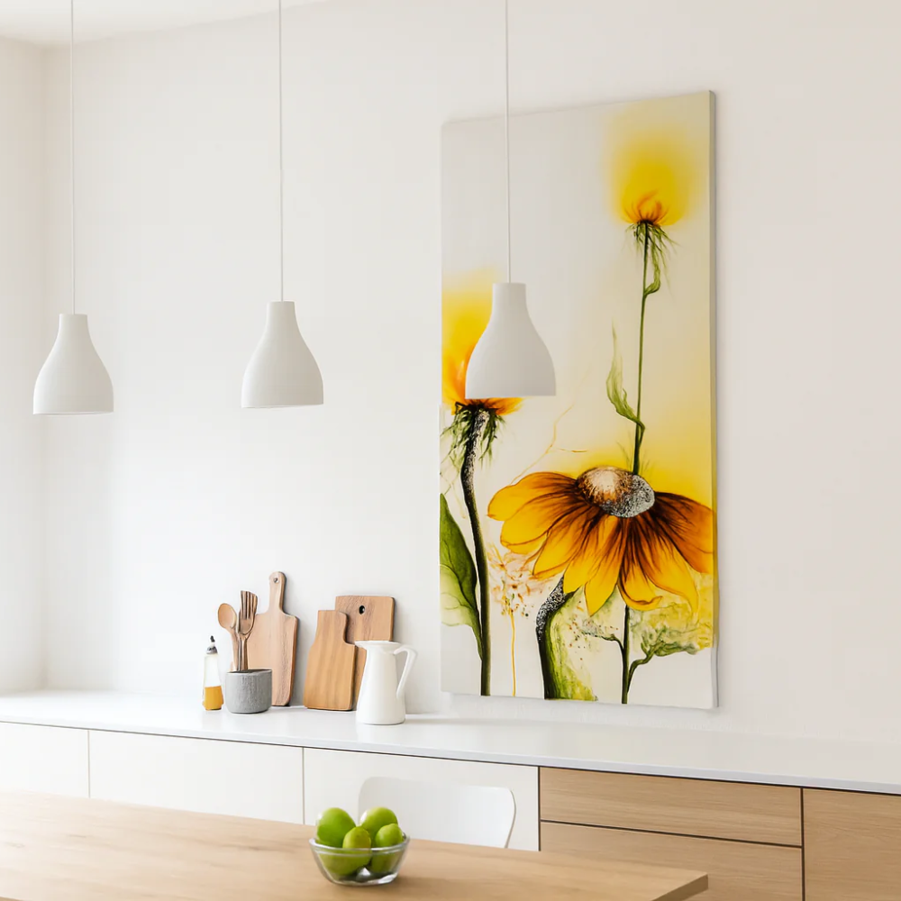 Hug, Pannello decorativo (60cm X 120cm H. 4cm)