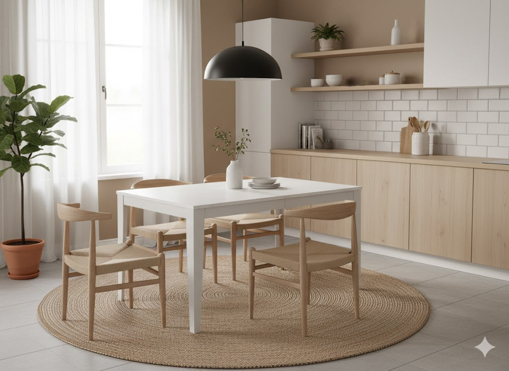 Moon, Tavolo allungabile (90cm X 156/ 316cm H. 76cm)