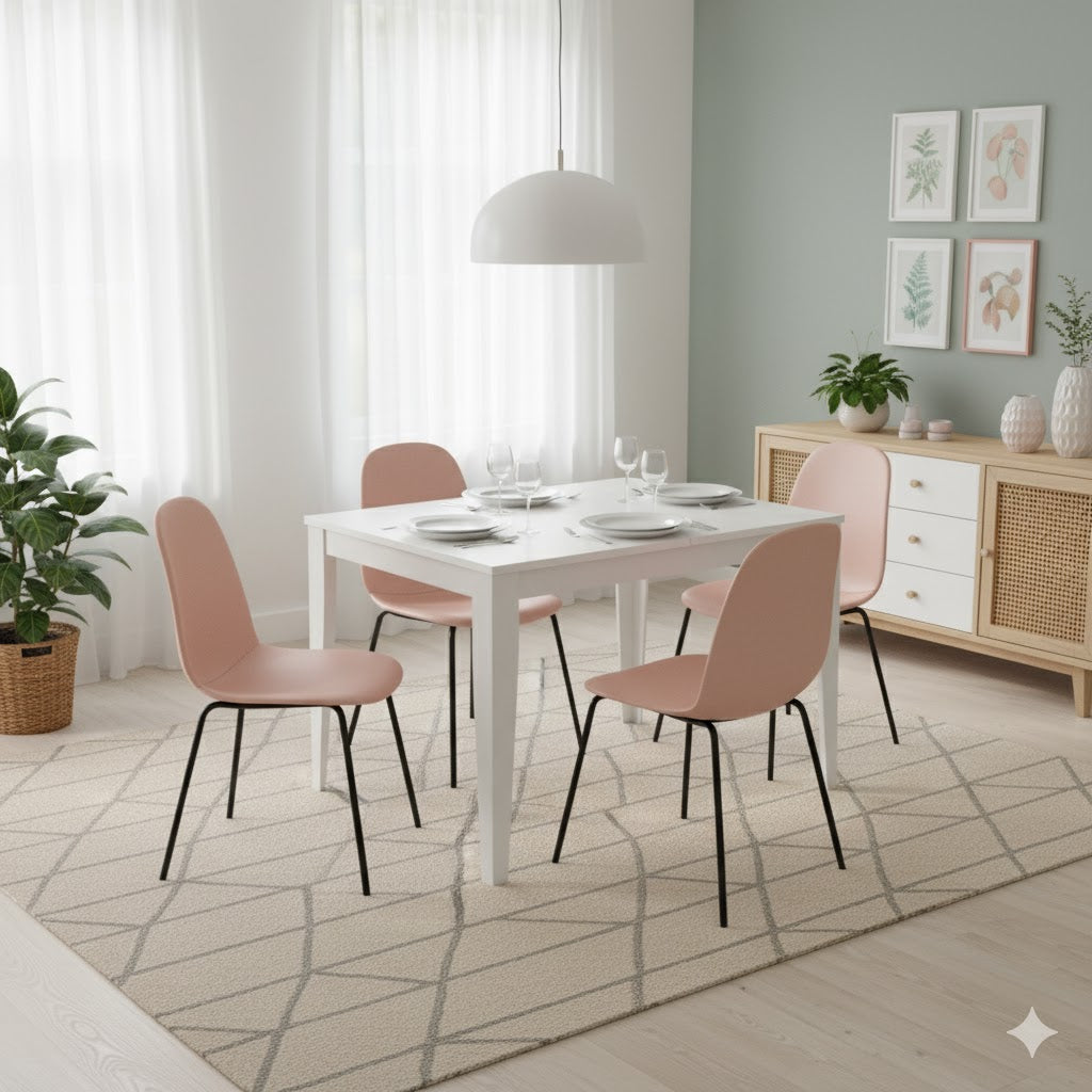 Moon, Tavolo allungabile (80cm X 130/290cm H. 76cm)