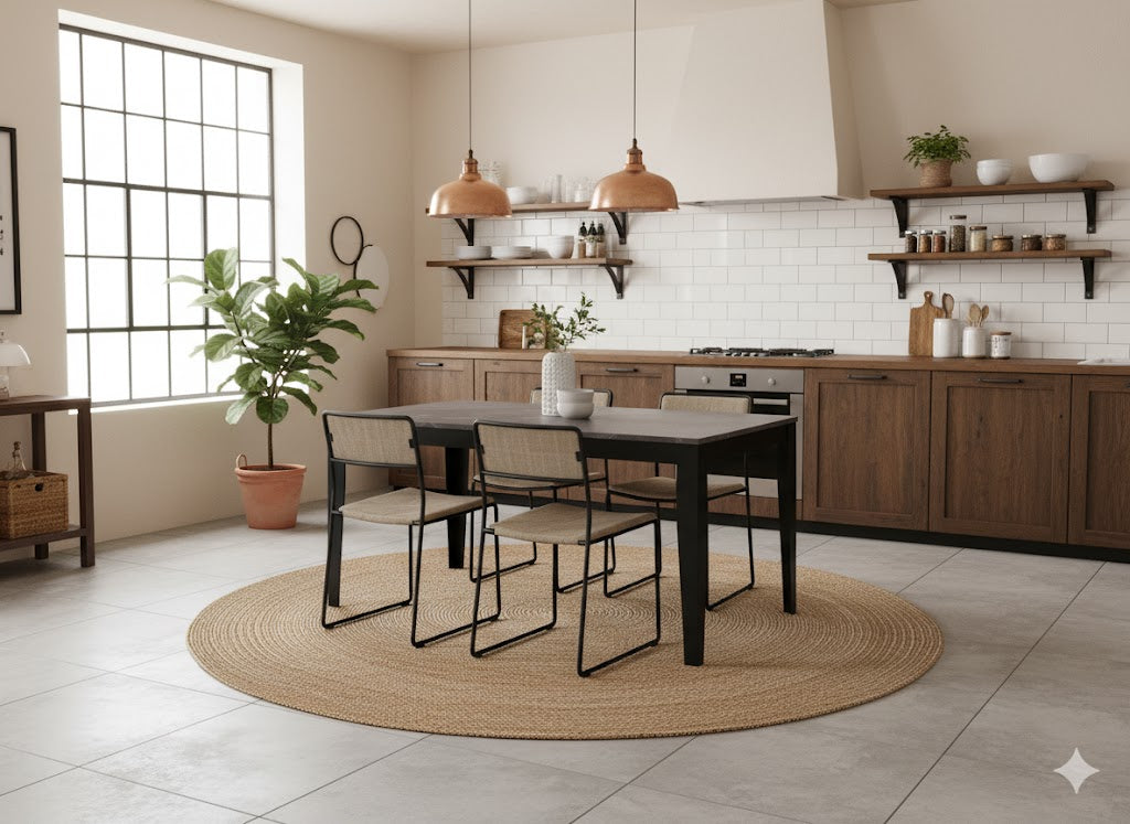 Moon, Tavolo allungabile (80cm X 130/ 290cm H. 76cm)