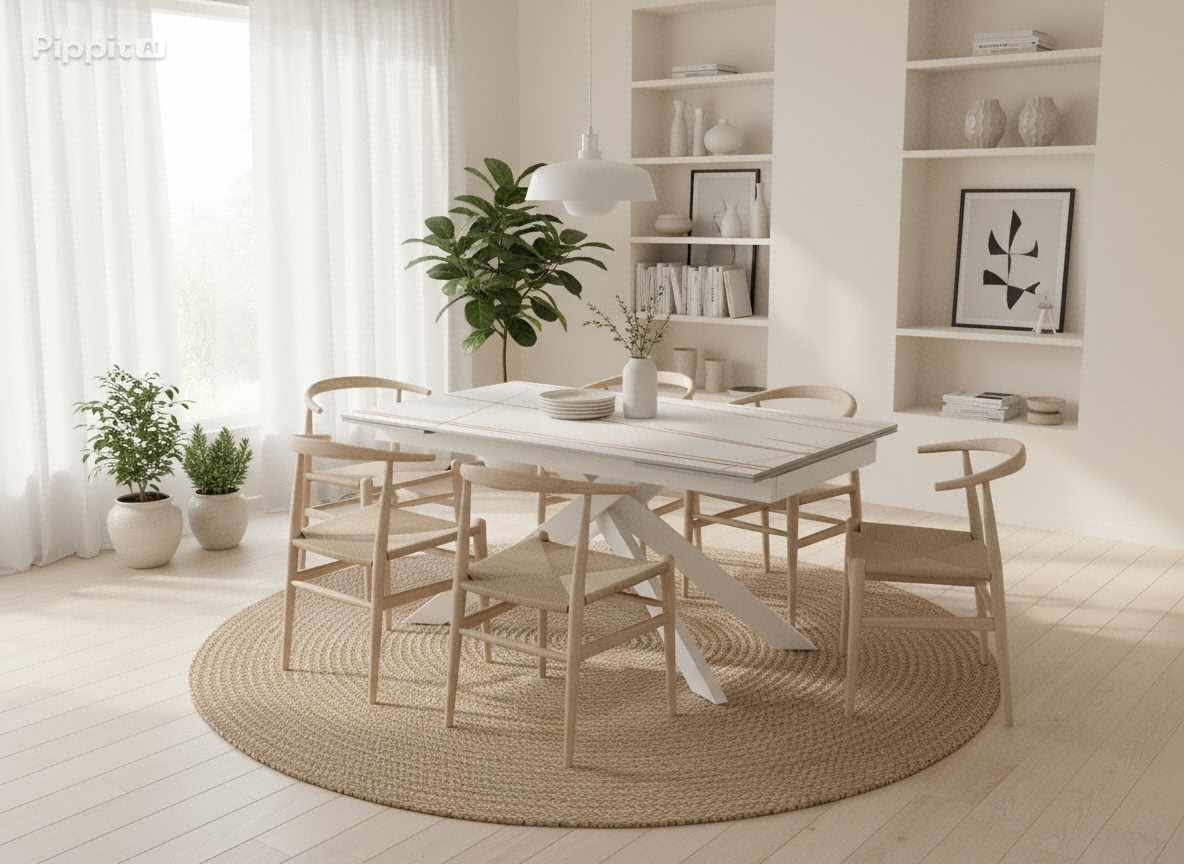 Nexus, Tavolo allungabile (80cm X 140/200cm H. 76cm)