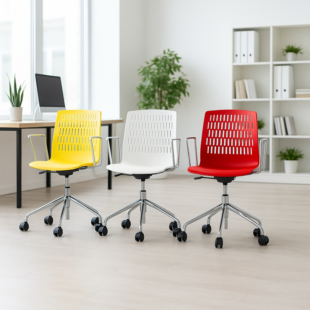 Roller, Sedie da ufficio (56cm C 48cm H.78/84,5cm)
