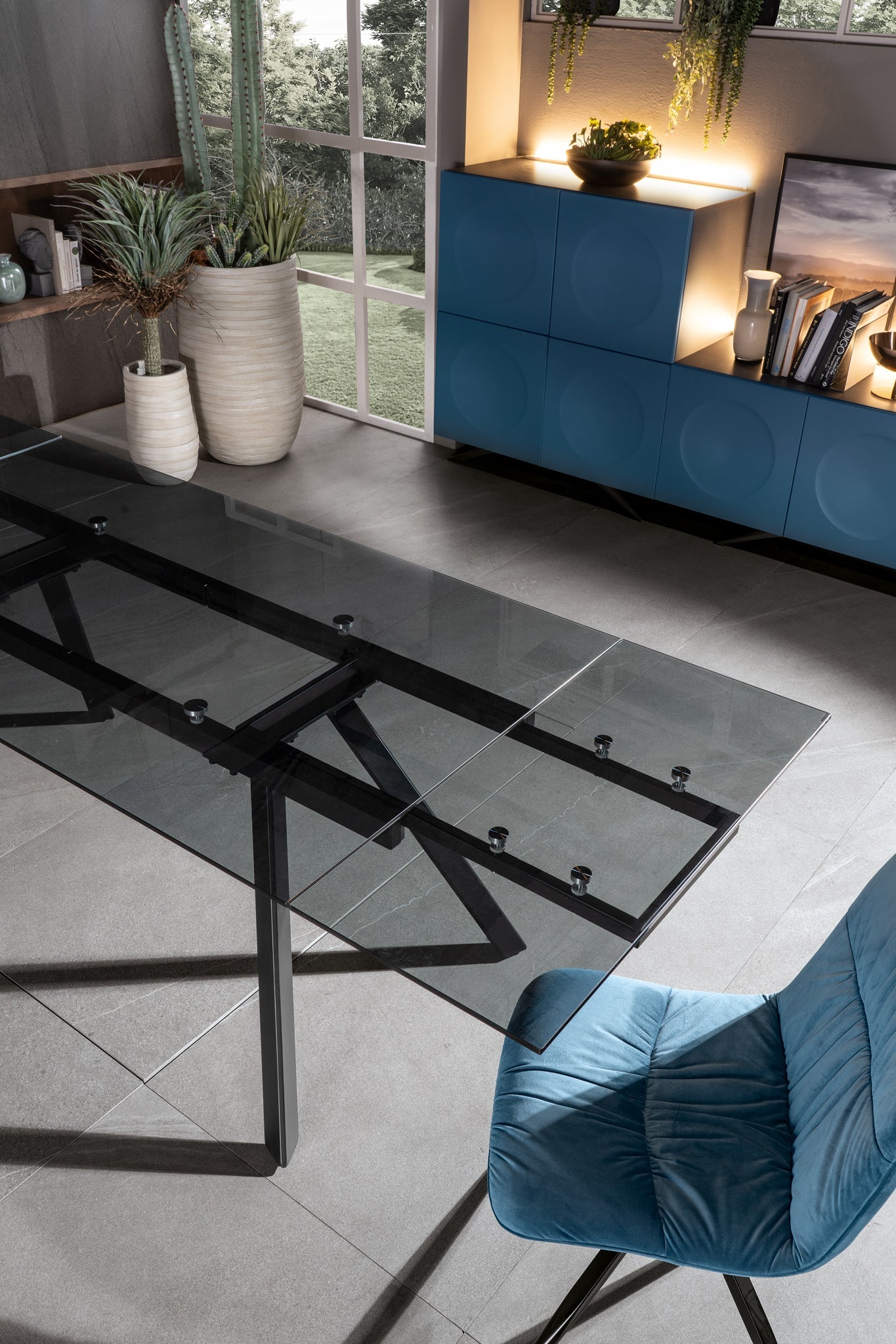 Mars, Tavolo allungabile (90cm X 160 / 240cm H. 76cm)