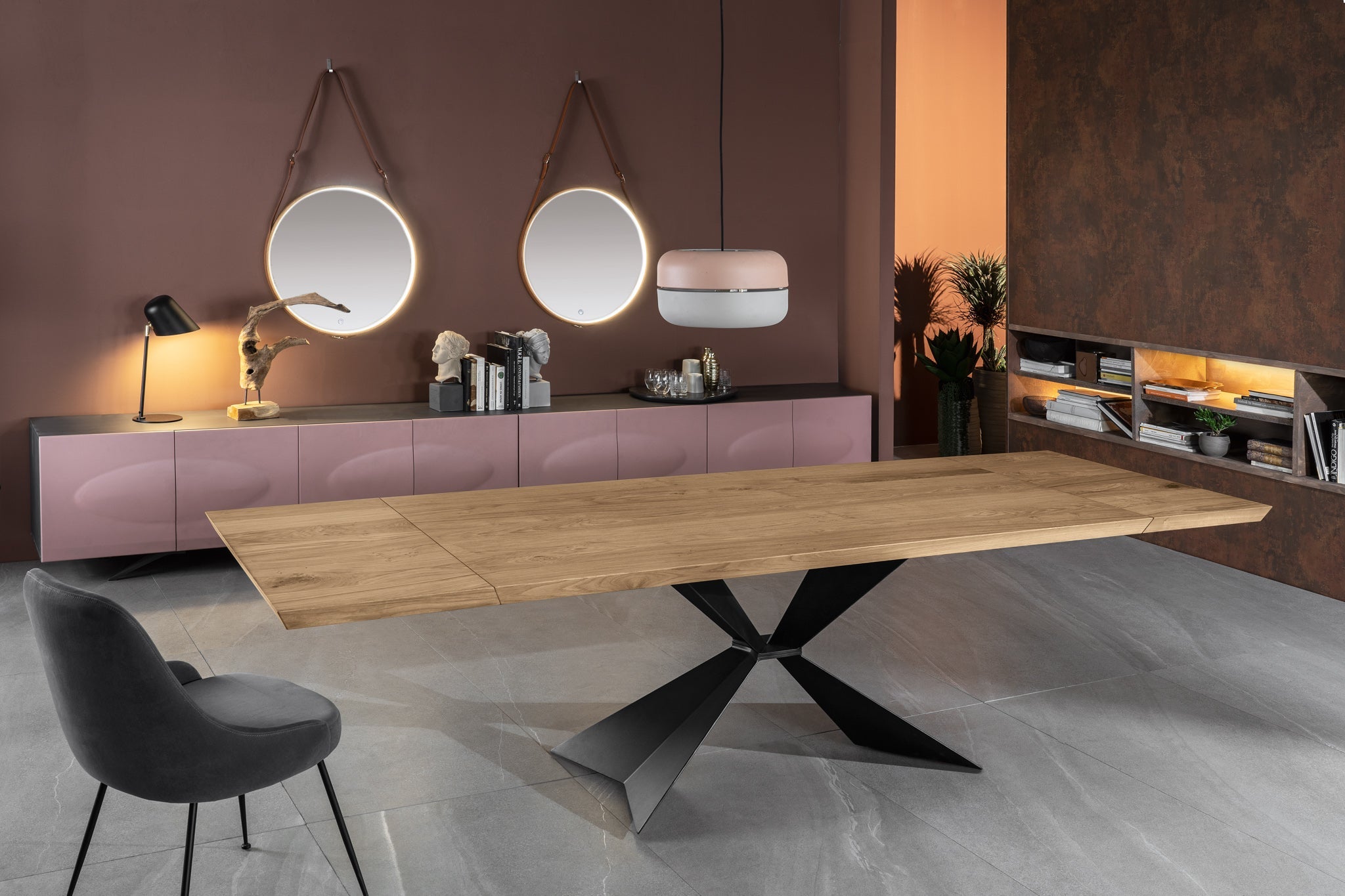 Taurus, Tavolo allungabile (90cm X 160/240cm H. 76cm)