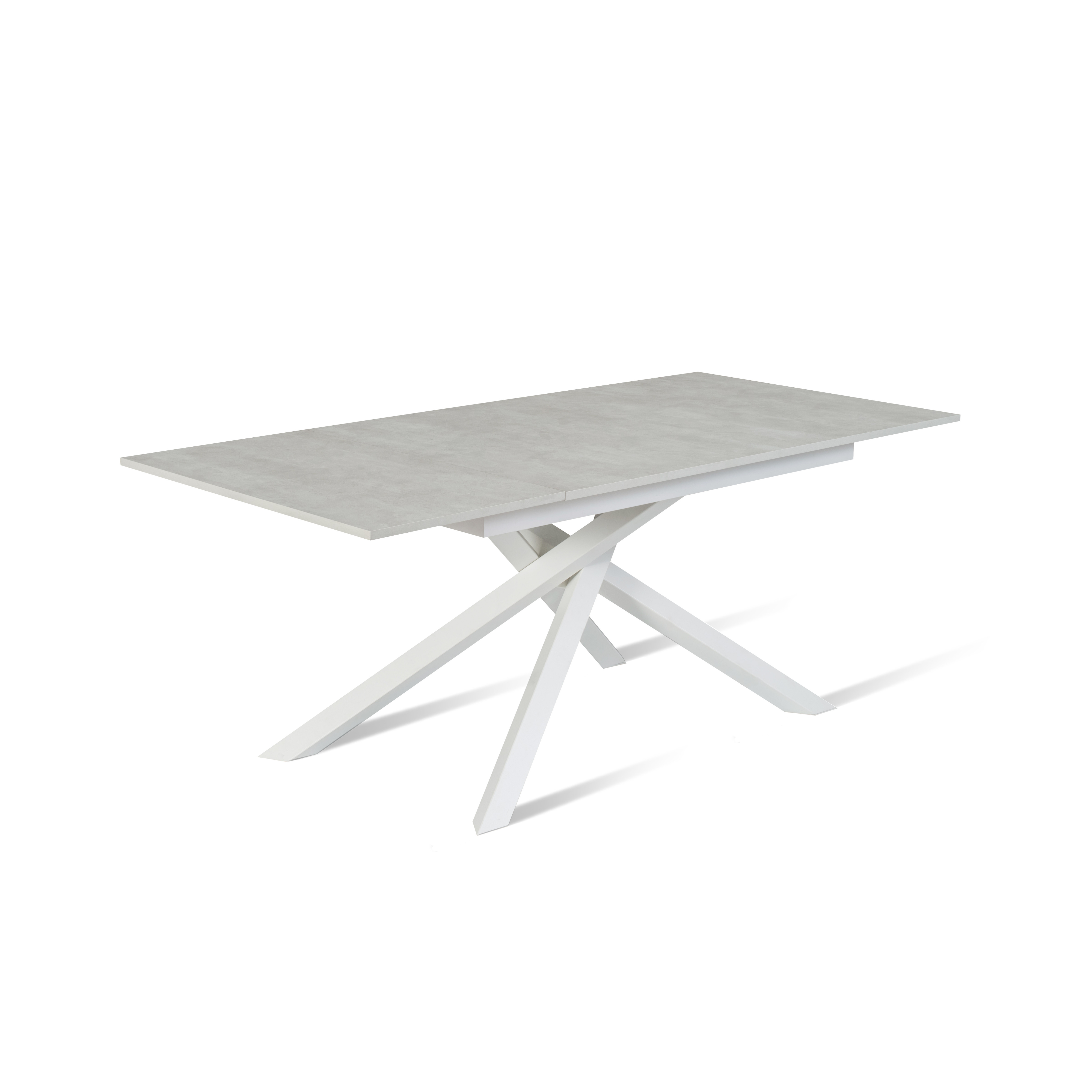 Pluto, Tavolo allungabile con top in melaminico (90cm X 140-190cm H. 76cm)