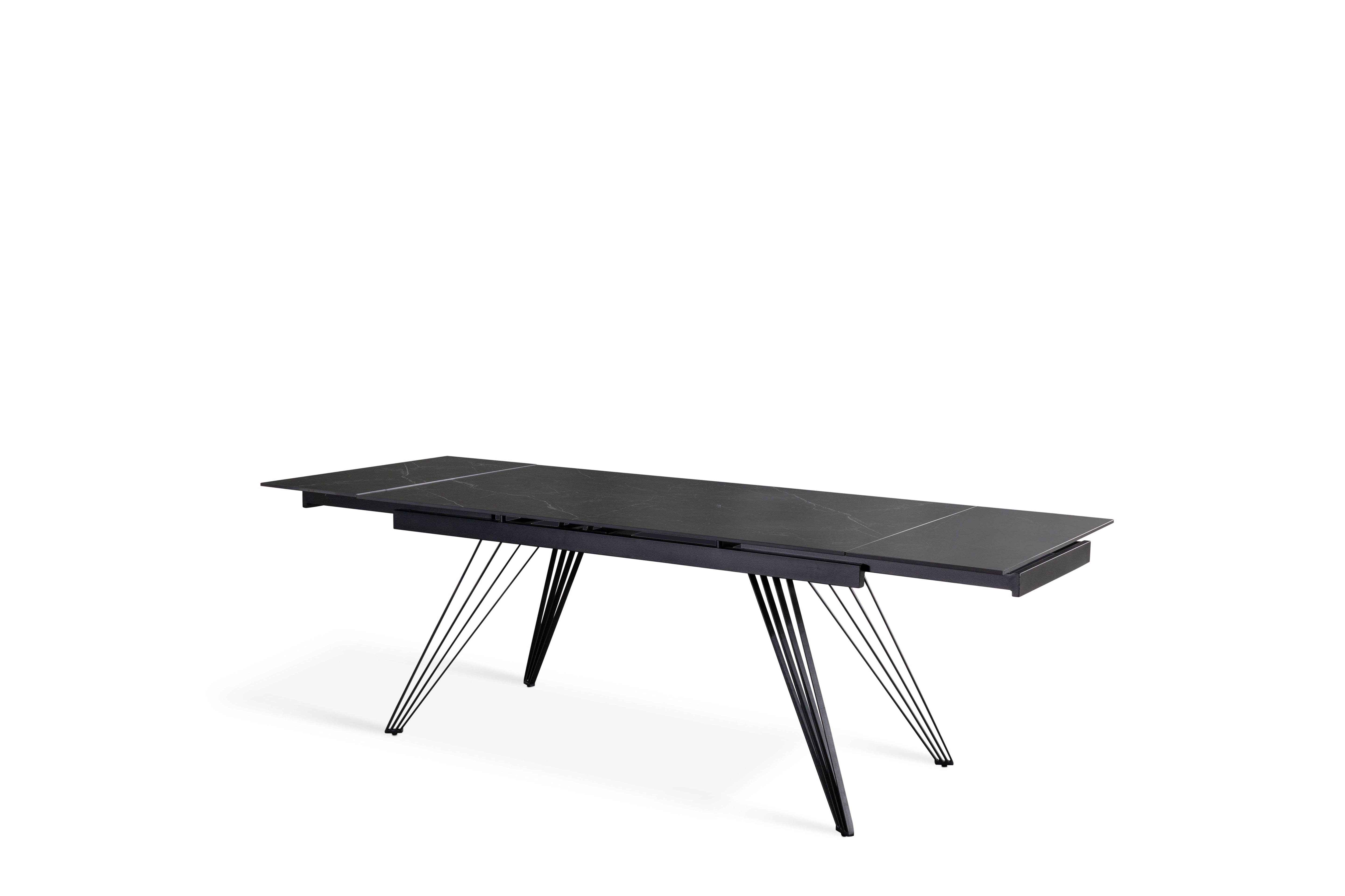 Augustus, Tavolo allungabile (90cm X 160/240 cmcm H. 76cm)