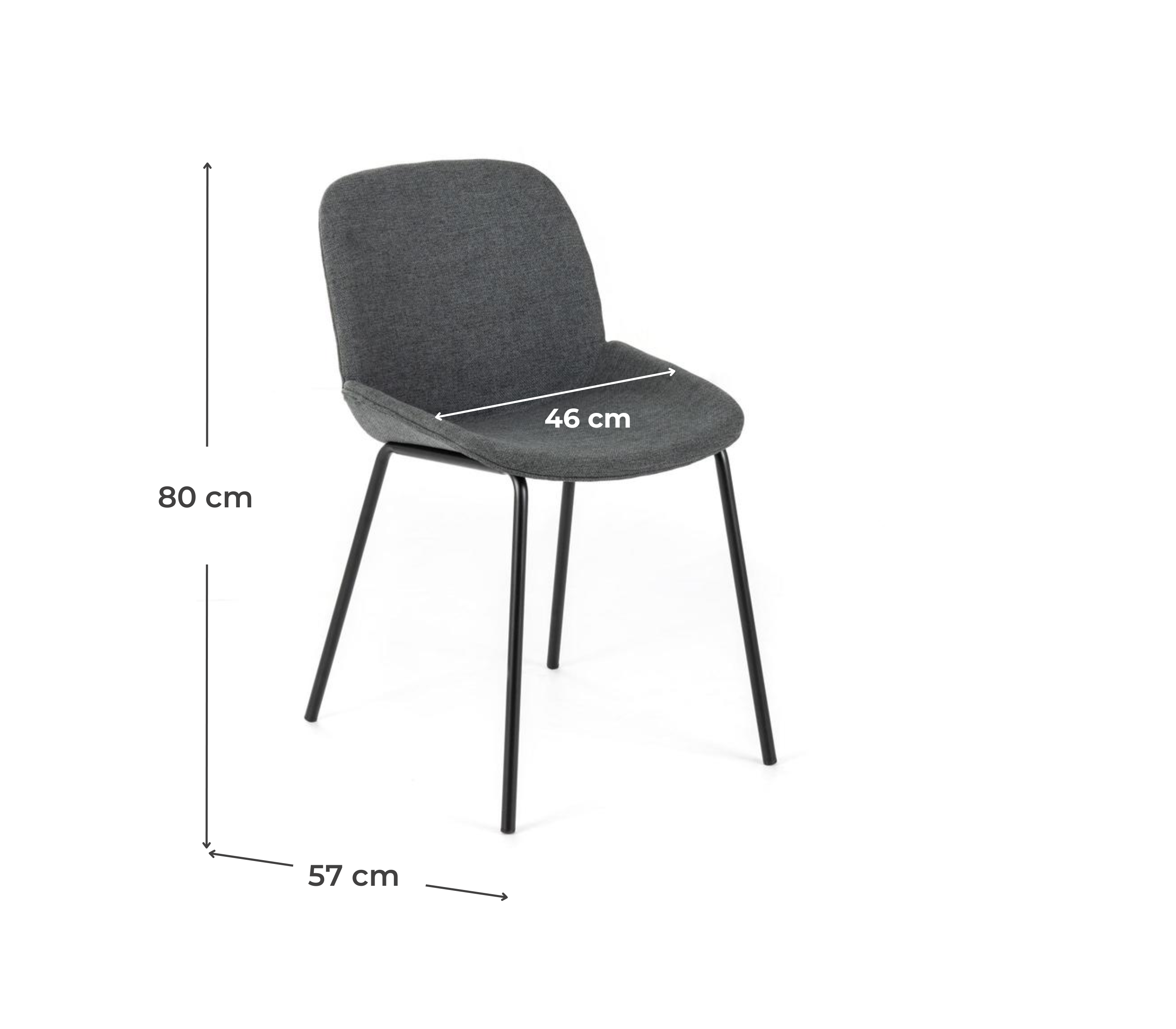 Set di 4 sedie Adhara