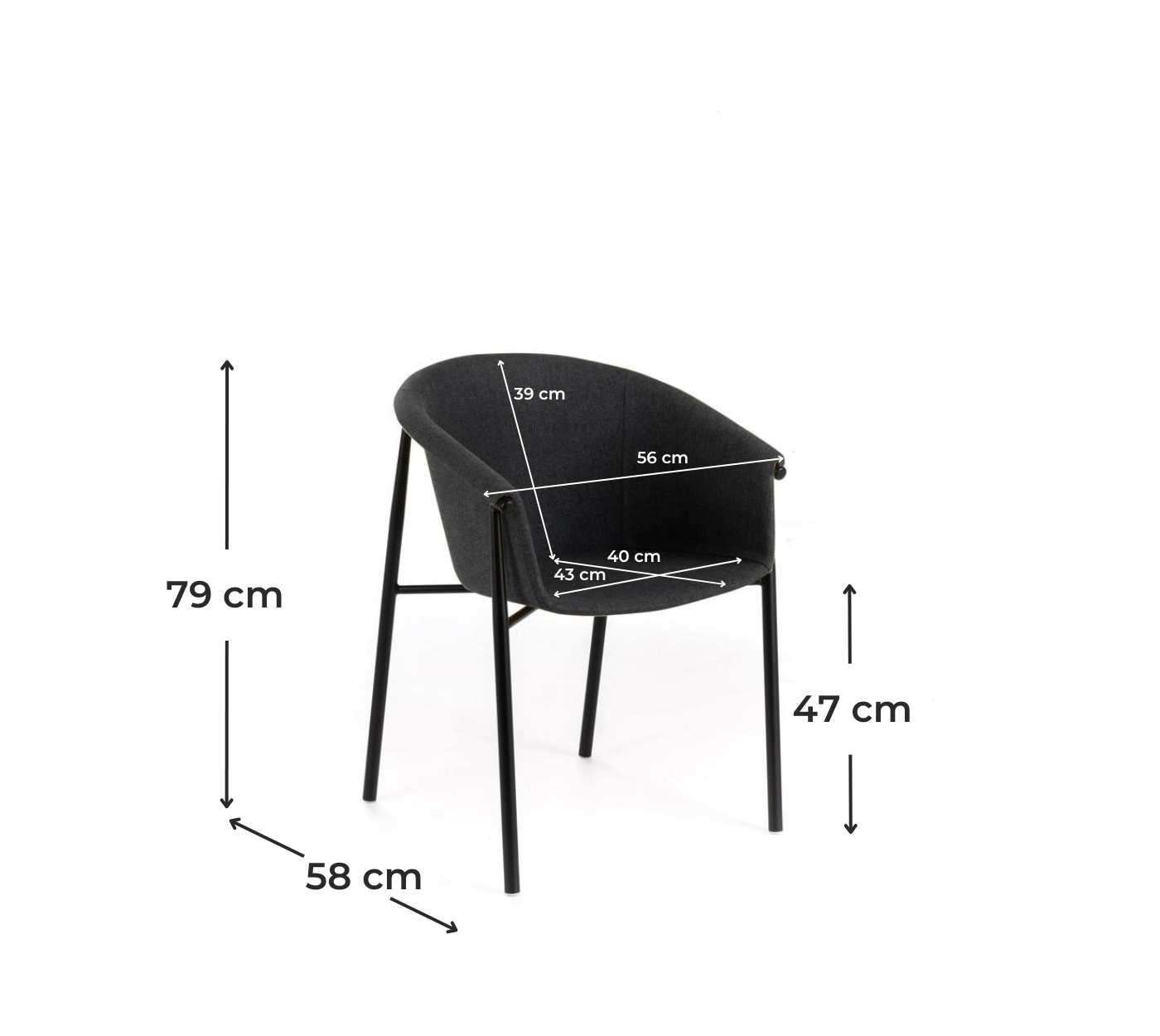 Set di 2 sedie Electra