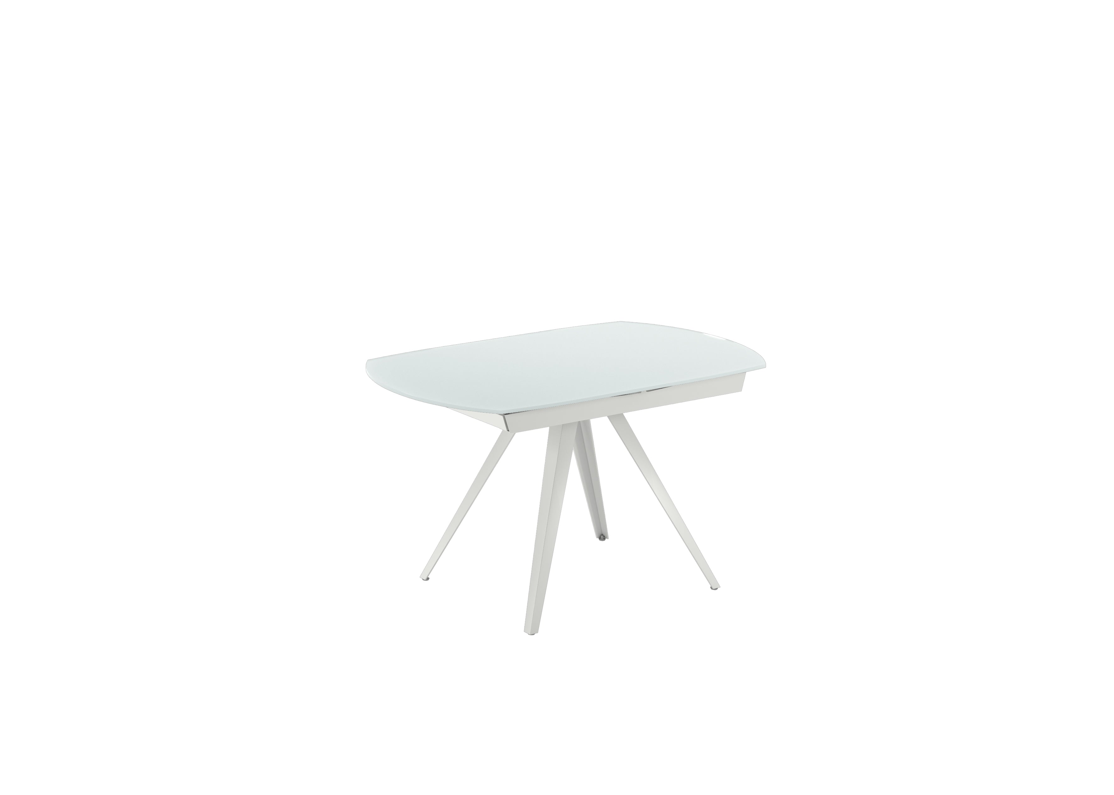 Float, Tavolo allungabile con top in vetro (90cm X 120-180cm H. 76cm)