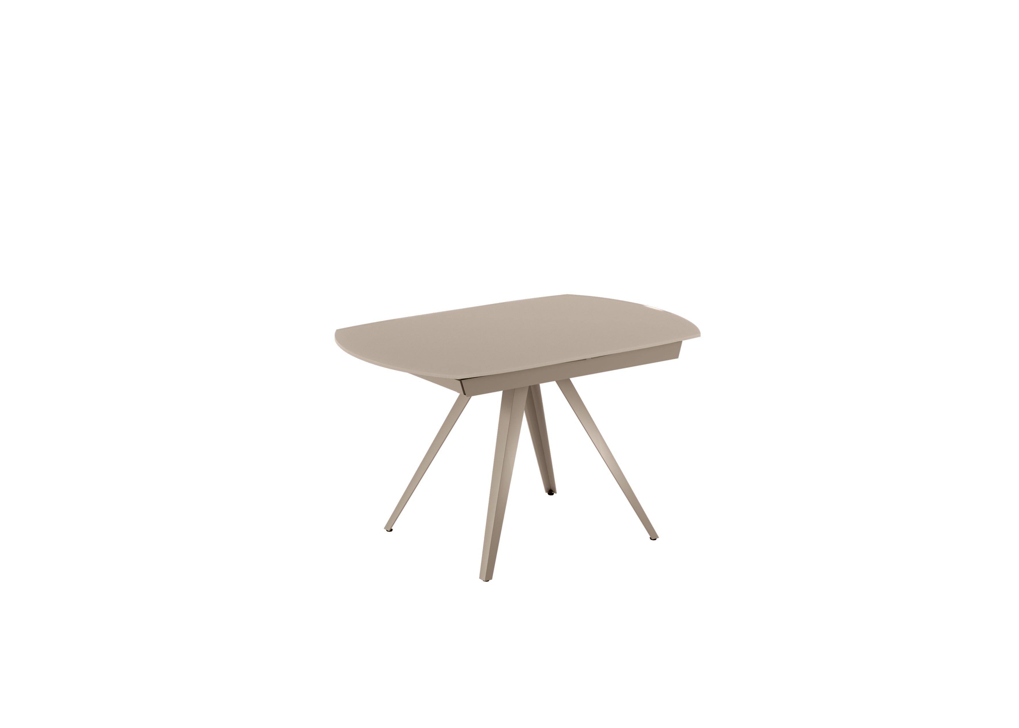 Float, Tavolo allungabile con top in vetro (90cm X 120-180cm H. 76cm)