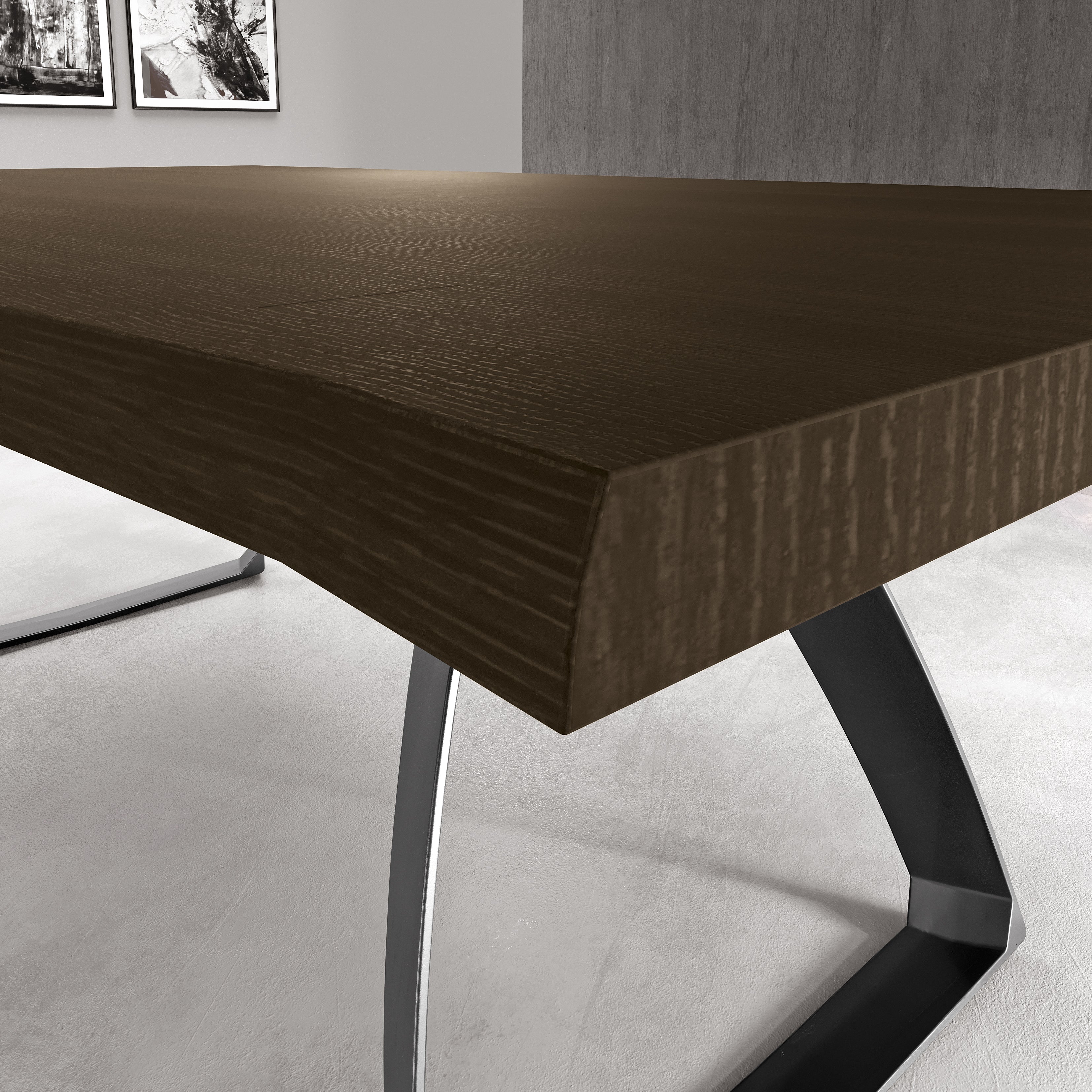 Timber, Tavolo allungabile (100cm X 200/300cm H. 76cm)