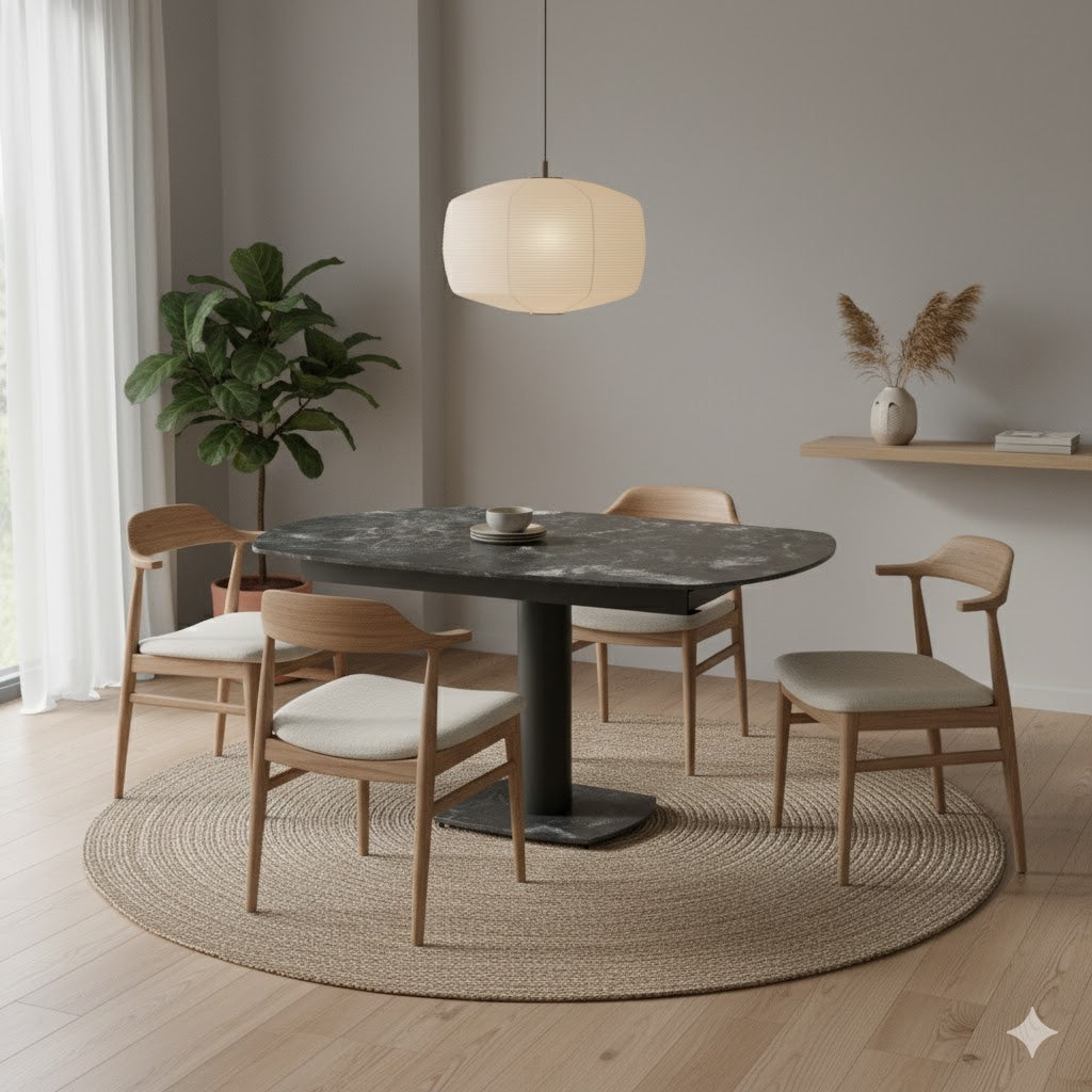 Oslo, Tavolo allungabile (90cm X 120/180cm H. 76cm)