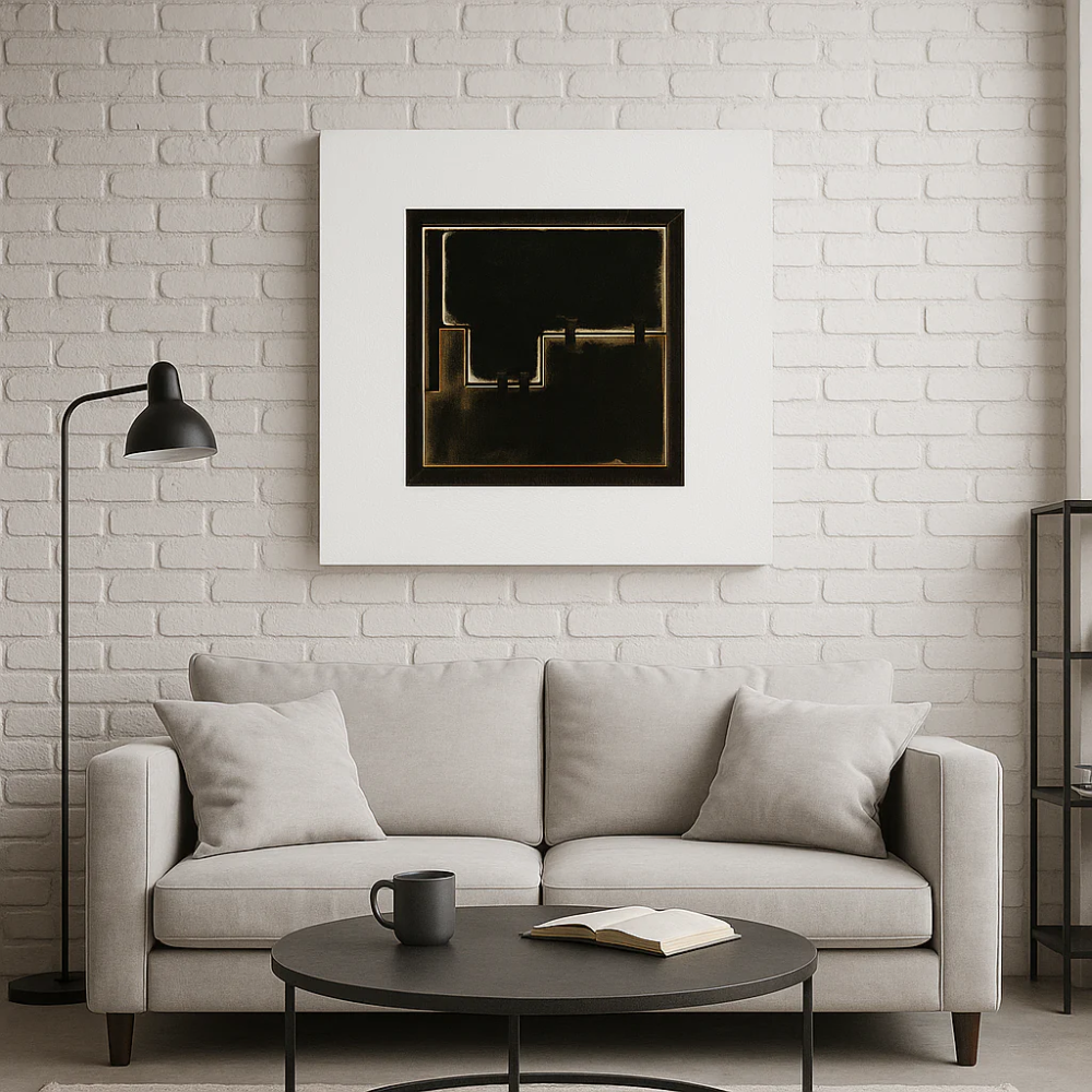 Tuck, Olio su tela (3cm X 80cm H. 80cm)