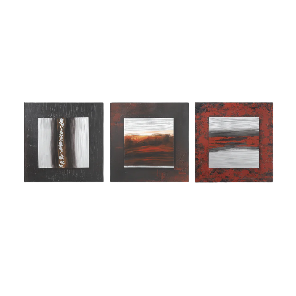 Lines, Olio su tela (4cm X 80cm H. 80cm)