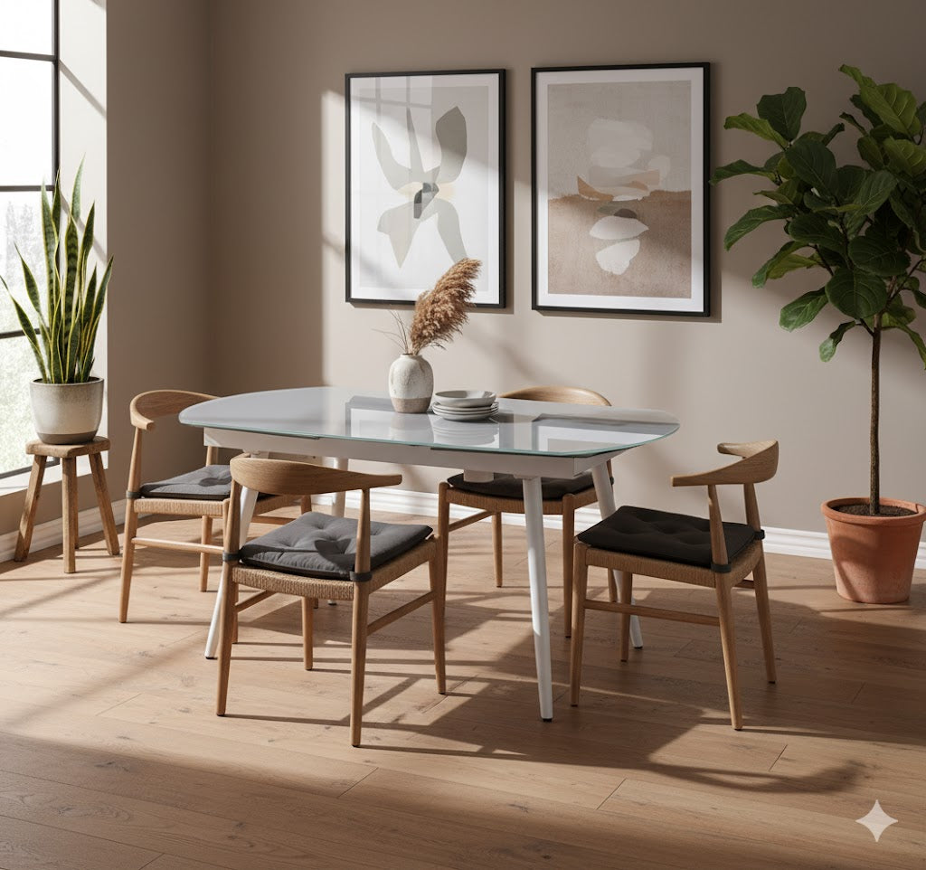 Ricky, Tavolo allungabile (90cm X 120/180cm H. 76cm)