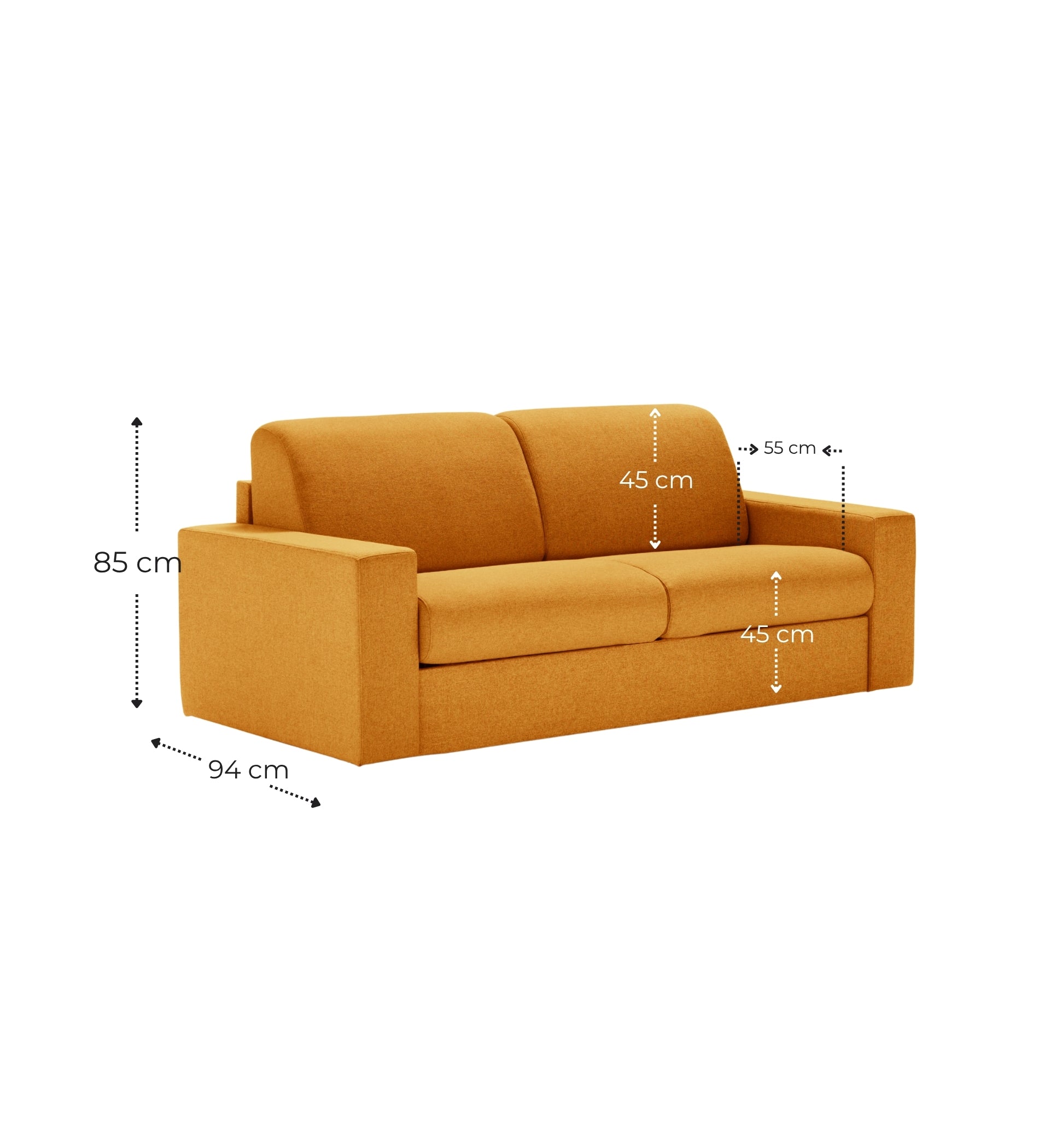 Divano letto matrimoniale 140x190