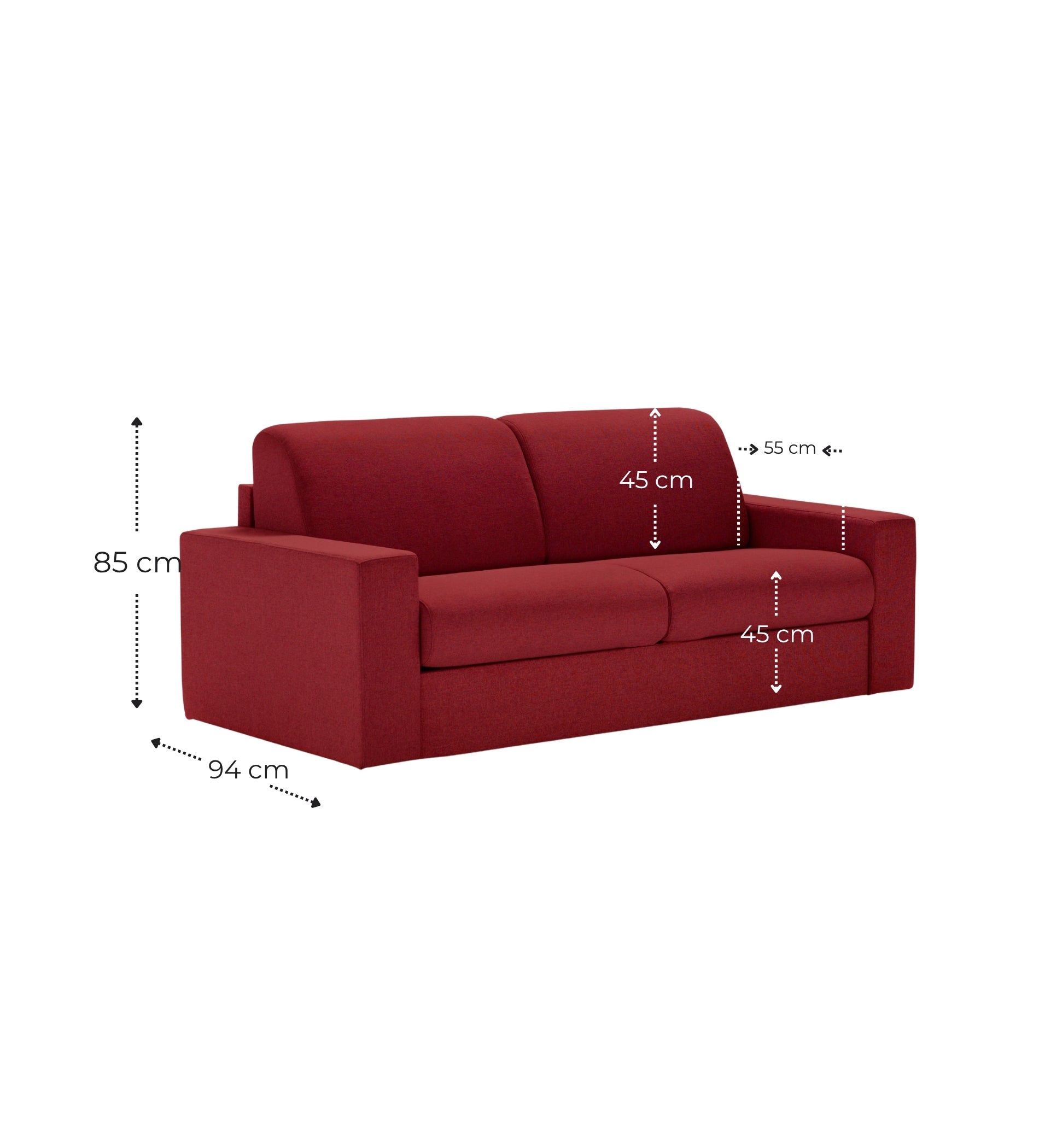 Divano letto matrimoniale 140x190