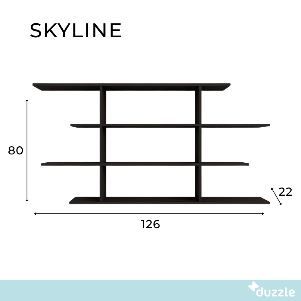 Skyline, Libreria da parete