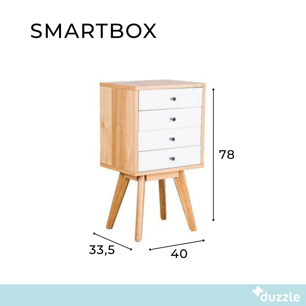 Smartbox, Mobile (40cm x 33,5cm H. 78cm)