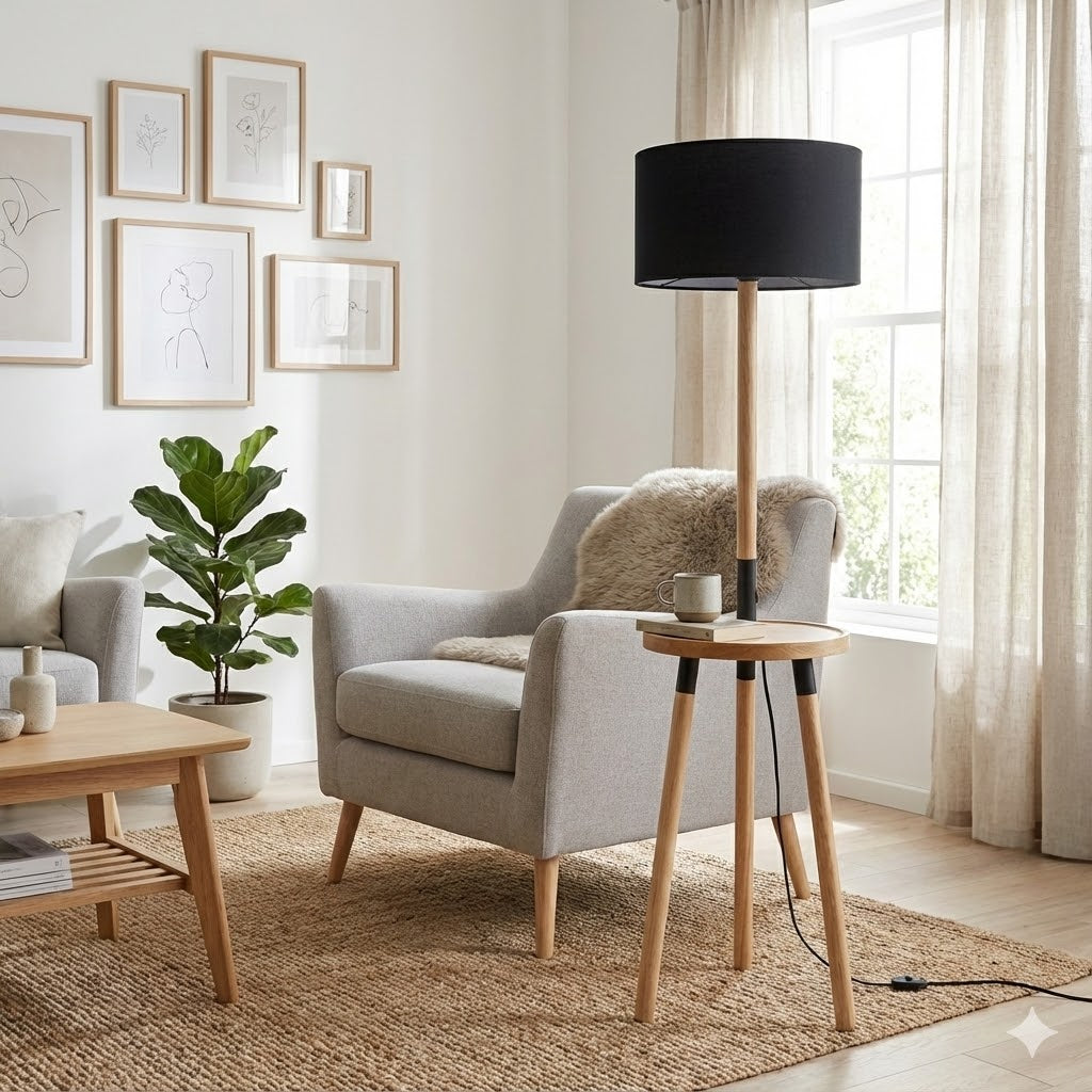 Solana, Lampada da terra (40cm X 40cm H. 135cm)