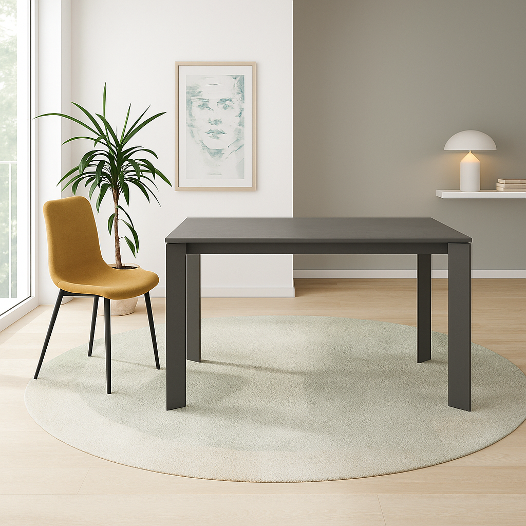 Task, Tavolo allungabile con top in ceramica (80cm X 120-170cm H. 75cm)