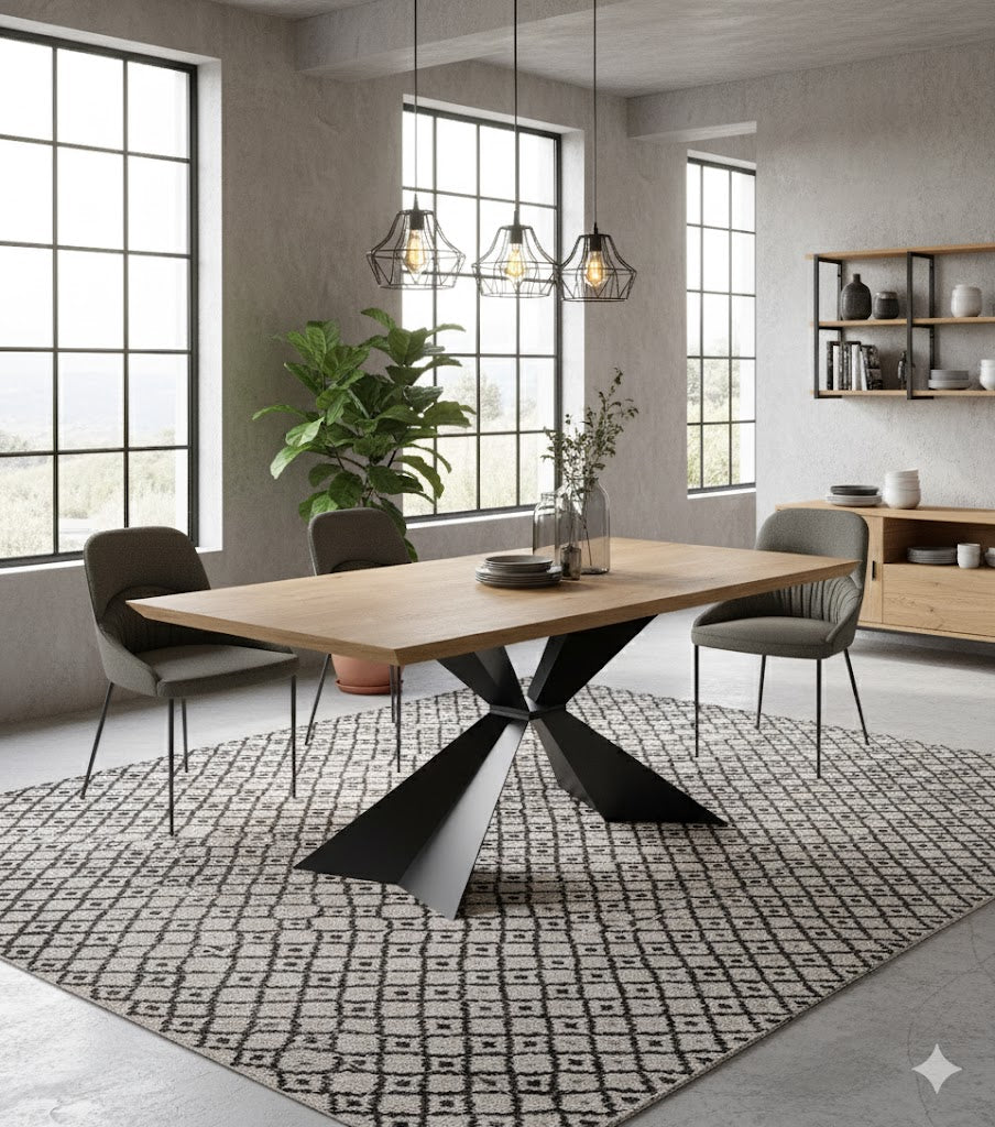 Taurus, Tavolo allungabile (100cm X 200/300cm H. 76cm)