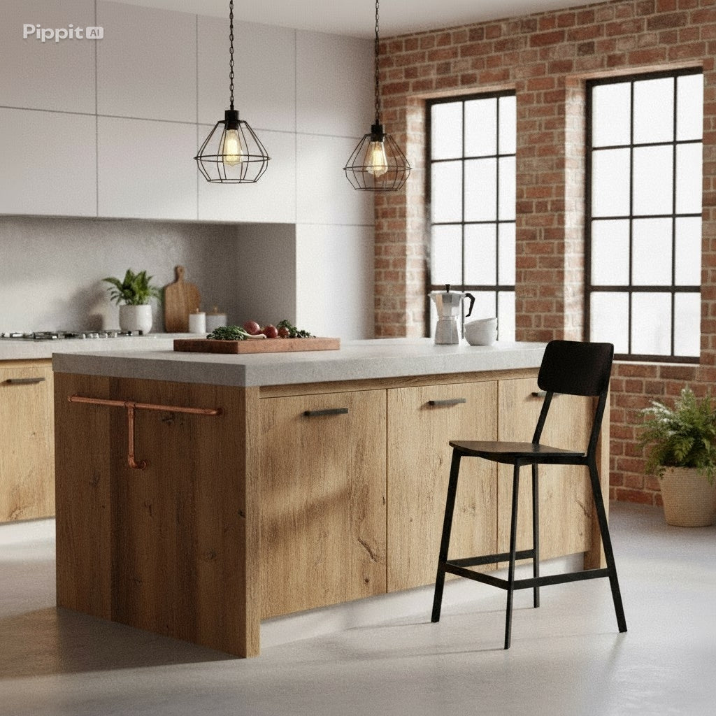 Set di 2 sgabelli Teka
