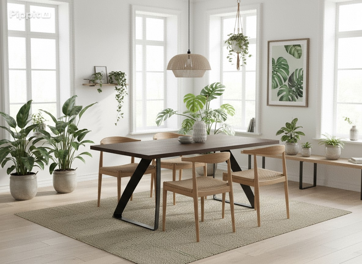 Timber, Tavolo allungabile (100cm X 200/300cm H. 76cm)