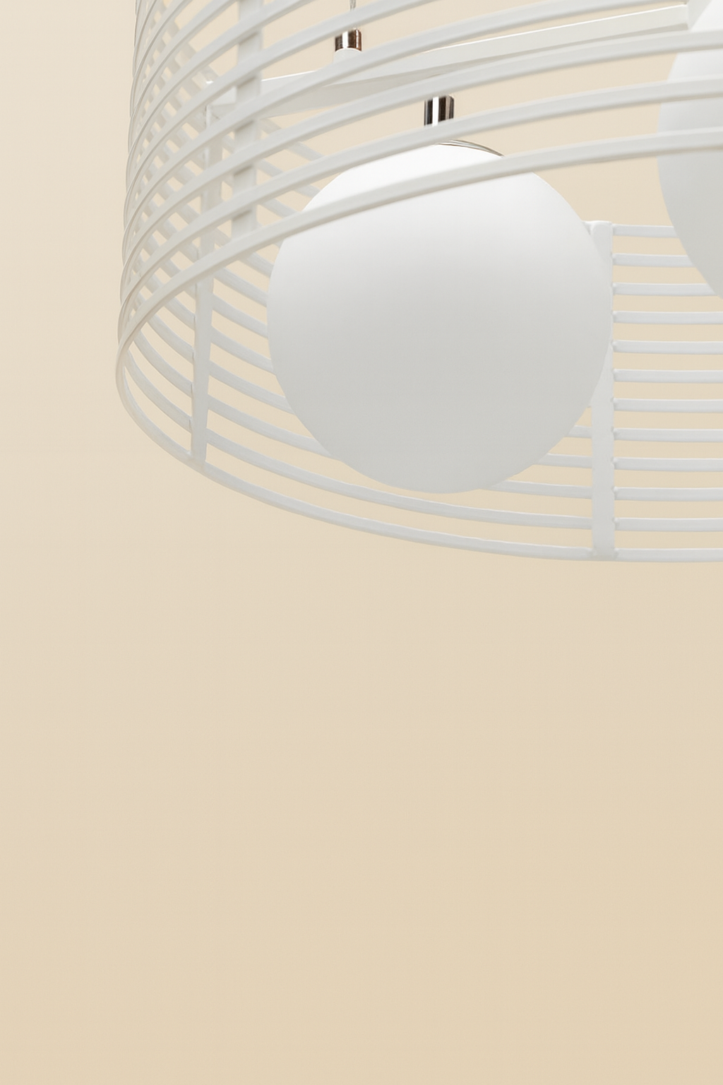 Jail, Lampada a sospensione (Ø.50cm X Ø.50cm H. 120cm)