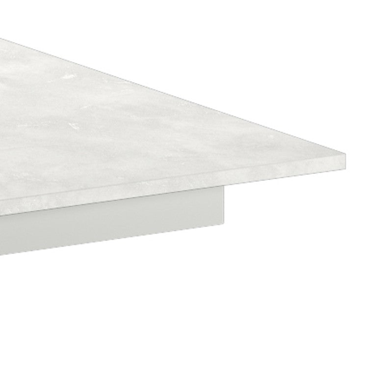 Pluto, Tavolo allungabile con top in melaminico (90cm X 140-190cm H. 76cm)